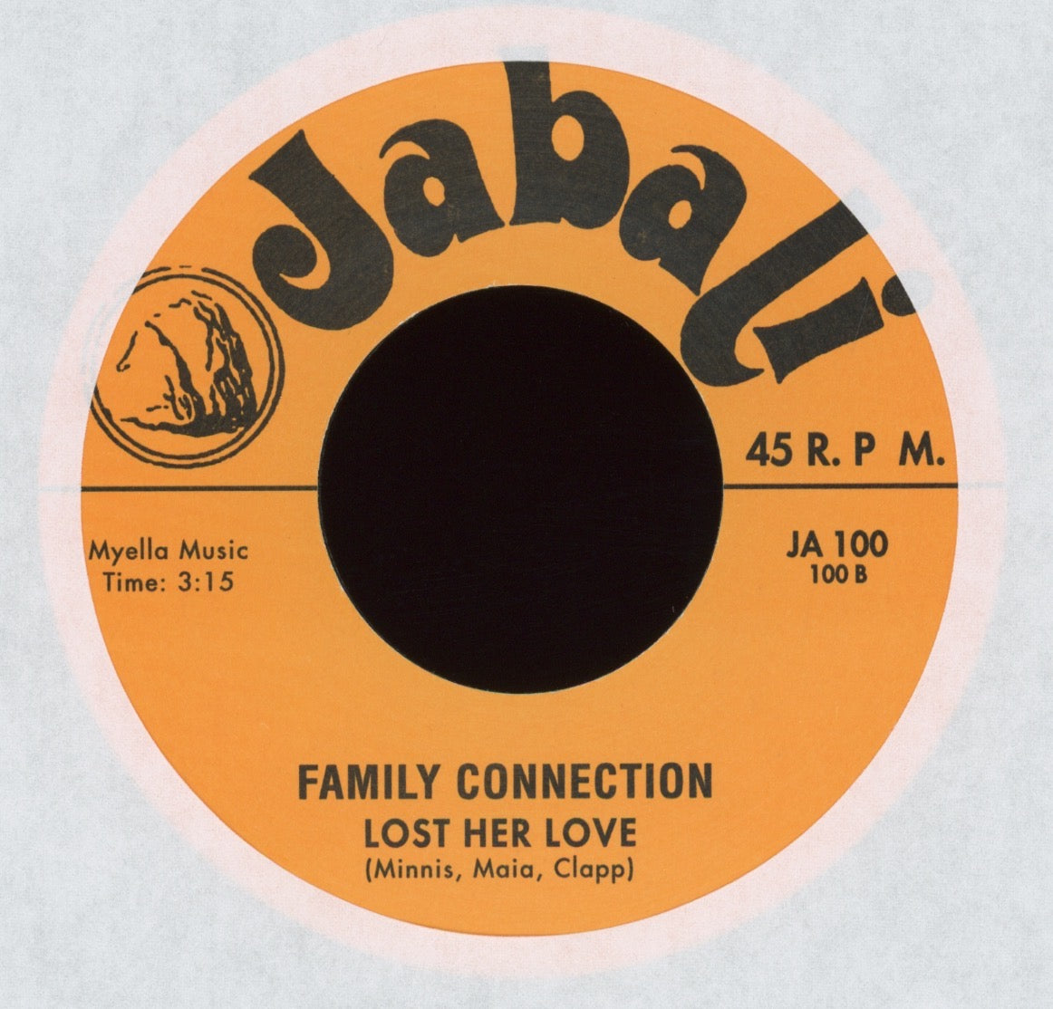 Family Connection - This Time on Jabali Numero Reissue Sweet Soul 45
