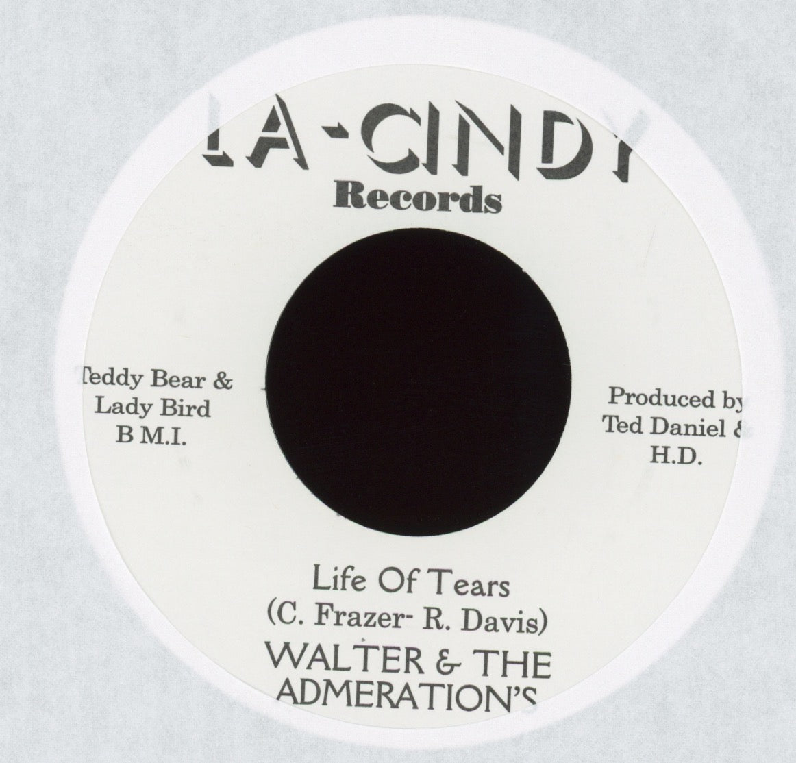 Walter & The Admeration's - Man Oh Man (What Have I Done) on La Cindy Numero Reissue Northern Soul 45