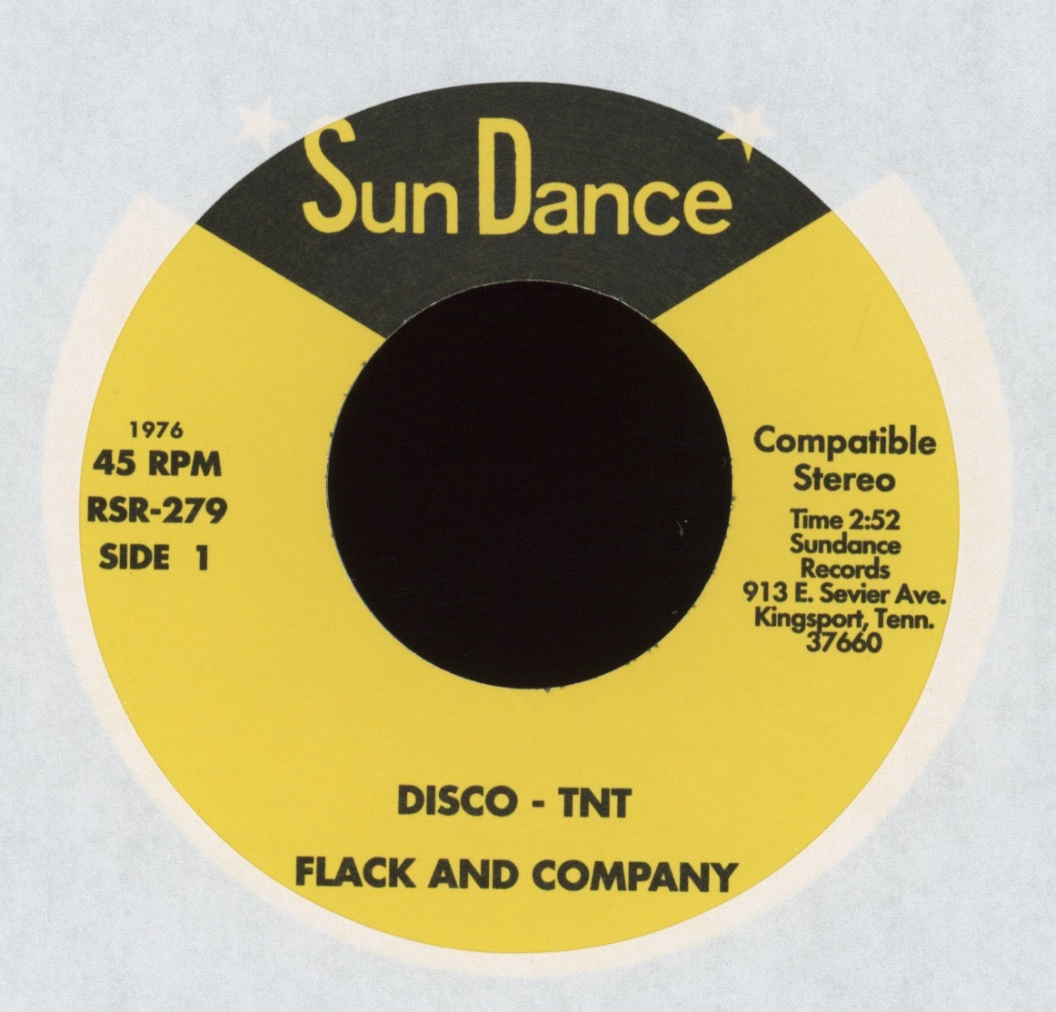 Flack And Company - Disco - Tnt on Sun Dance Numero Reissue Funk 45