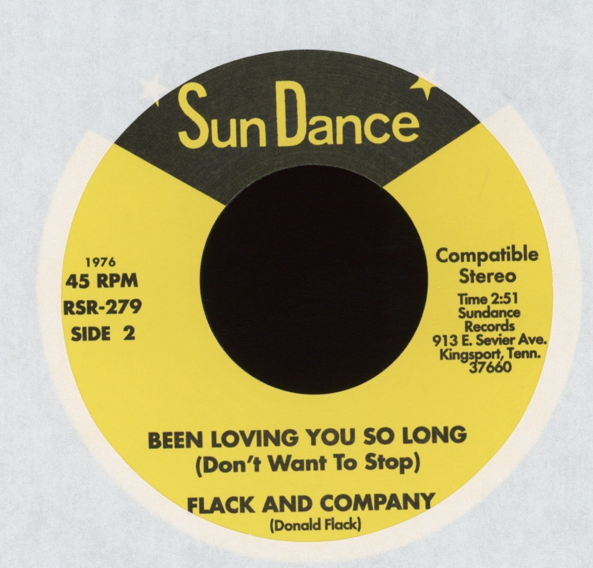 Flack And Company - Disco - Tnt on Sun Dance Numero Reissue Funk 45