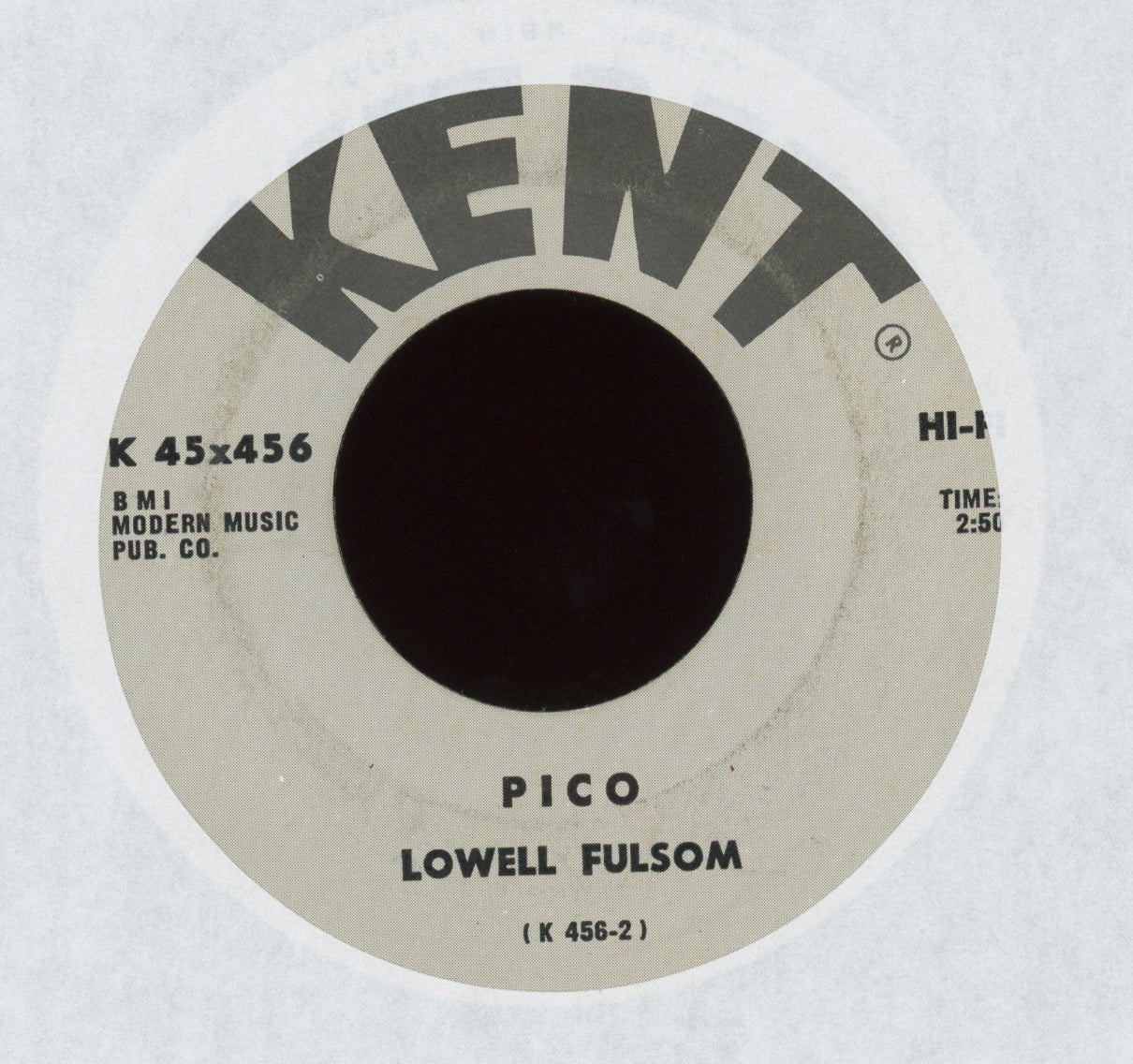 Lowell Fulson - Tramp on Kent Funk Soul 45