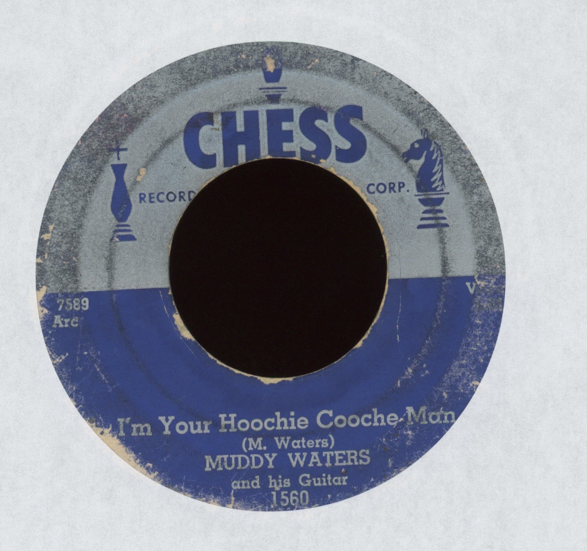 Muddy Waters - I'm Your Hoochie Cooche Man / She's So Pretty on Chess Blues 45