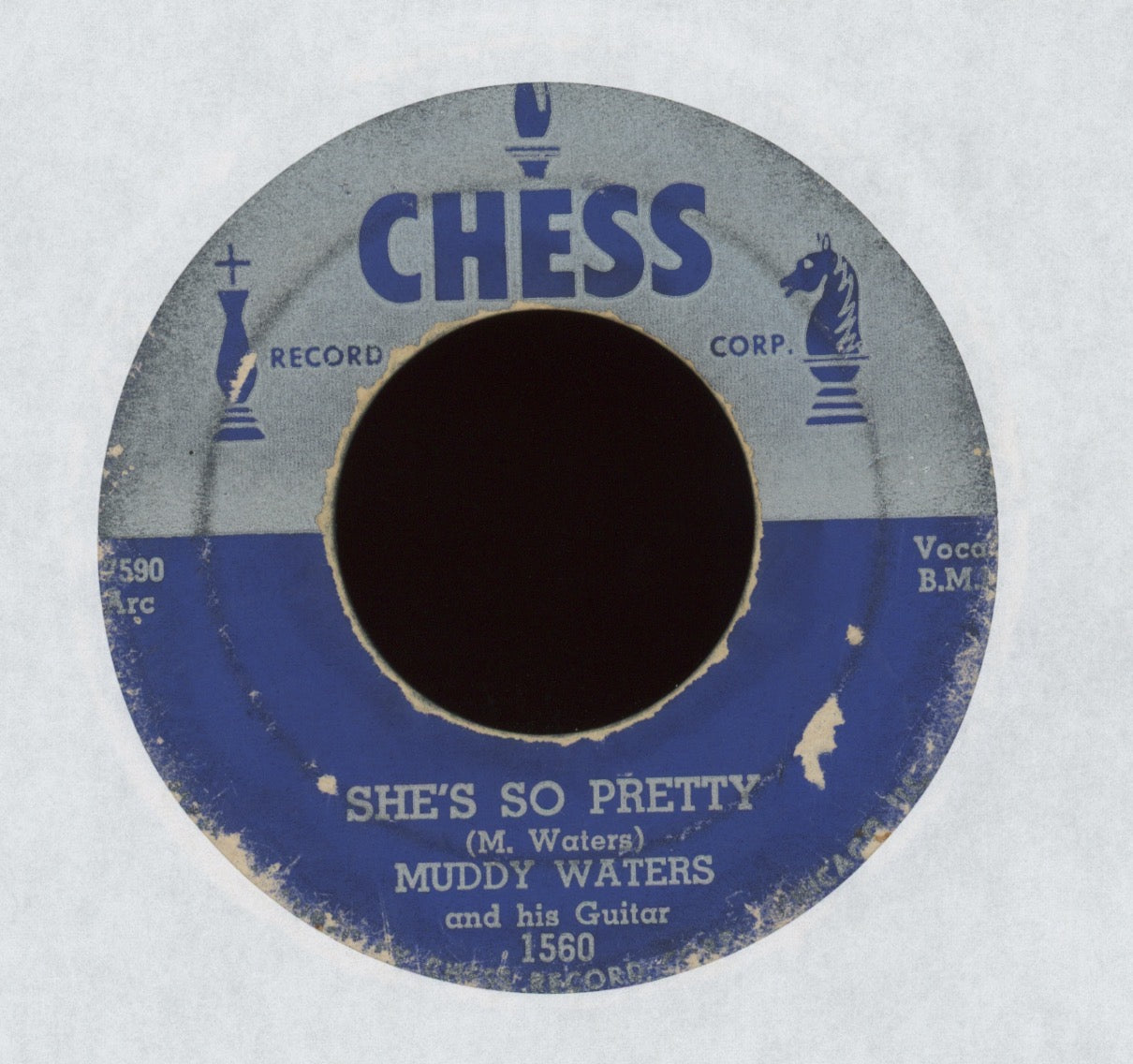 Muddy Waters - I'm Your Hoochie Cooche Man / She's So Pretty on Chess Blues 45