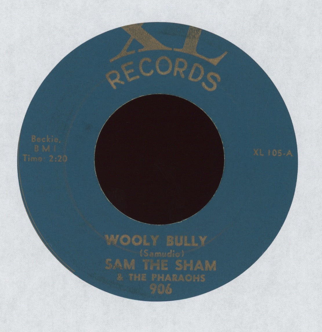 Sam The Sham & The Pharaohs - Wooly Bully on XL Garage 45