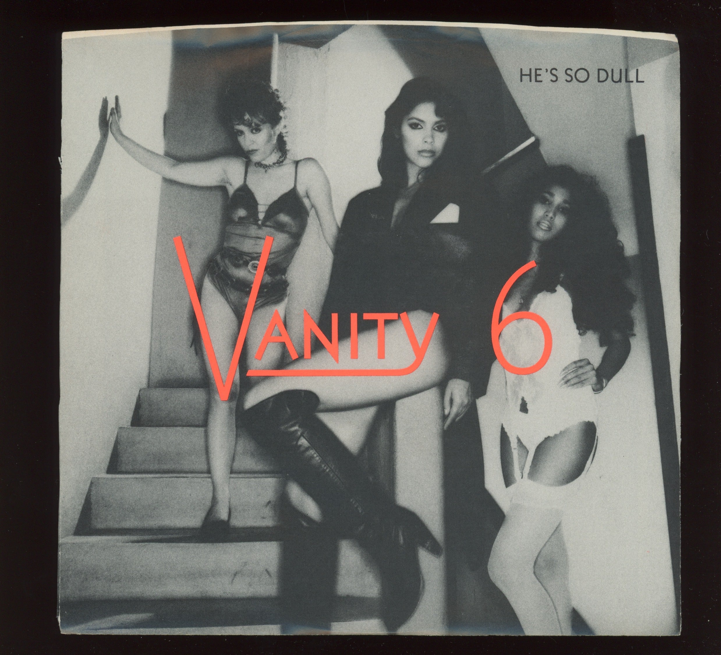Vanity 6 - He's So Dull on Warner Bros. Promo 45