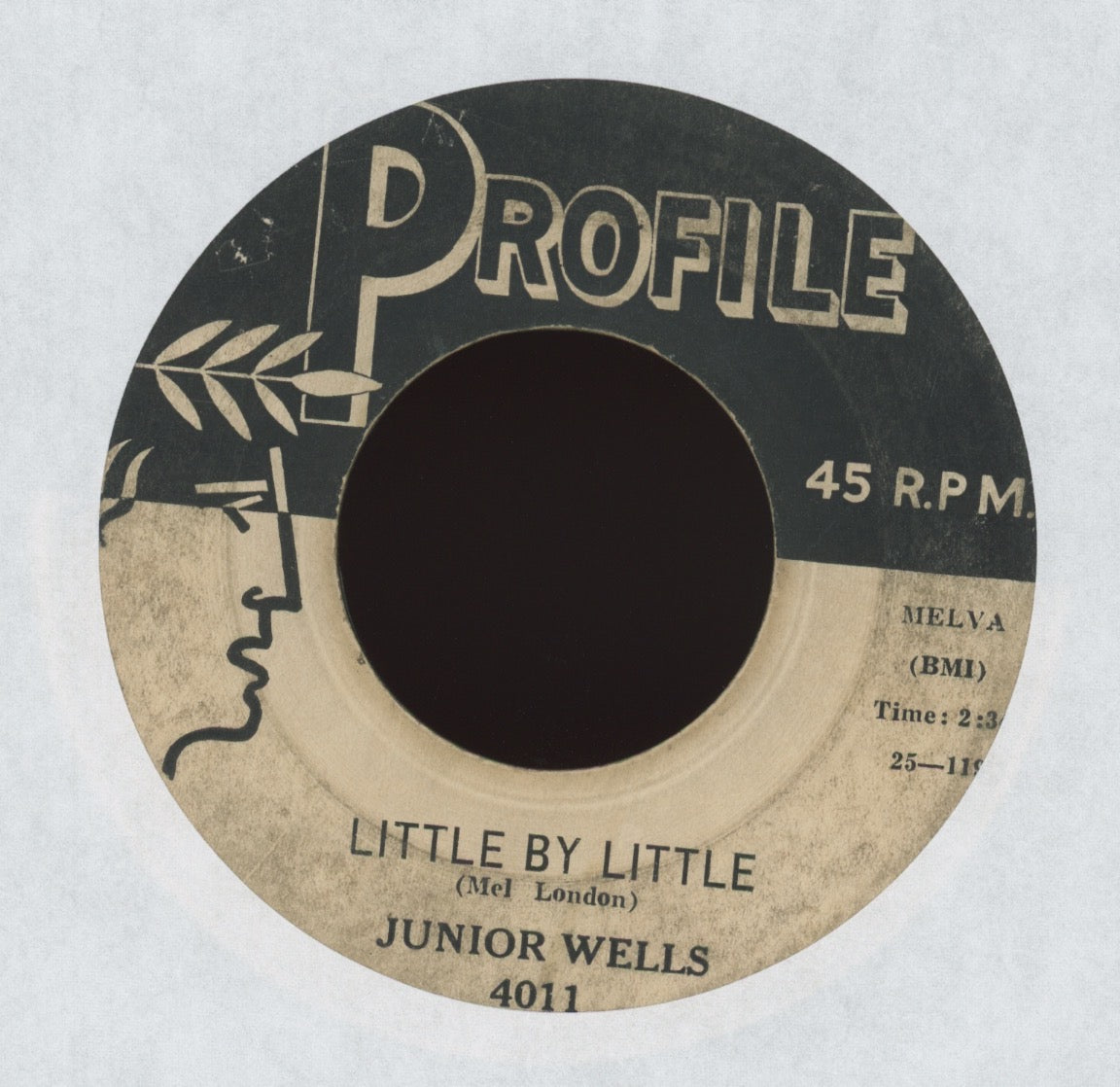 Junior Wells - Little By Little on Profile R&B 45