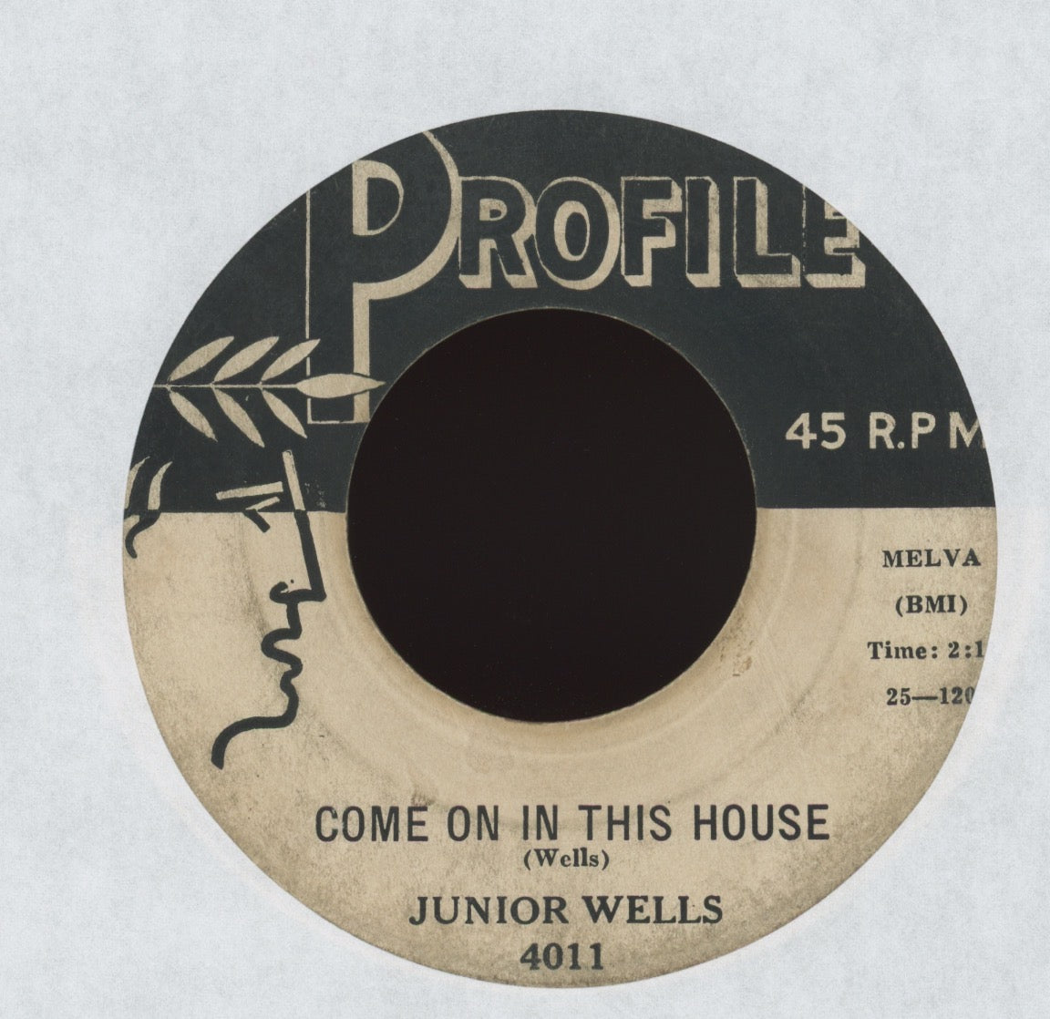 Junior Wells - Little By Little on Profile R&B 45