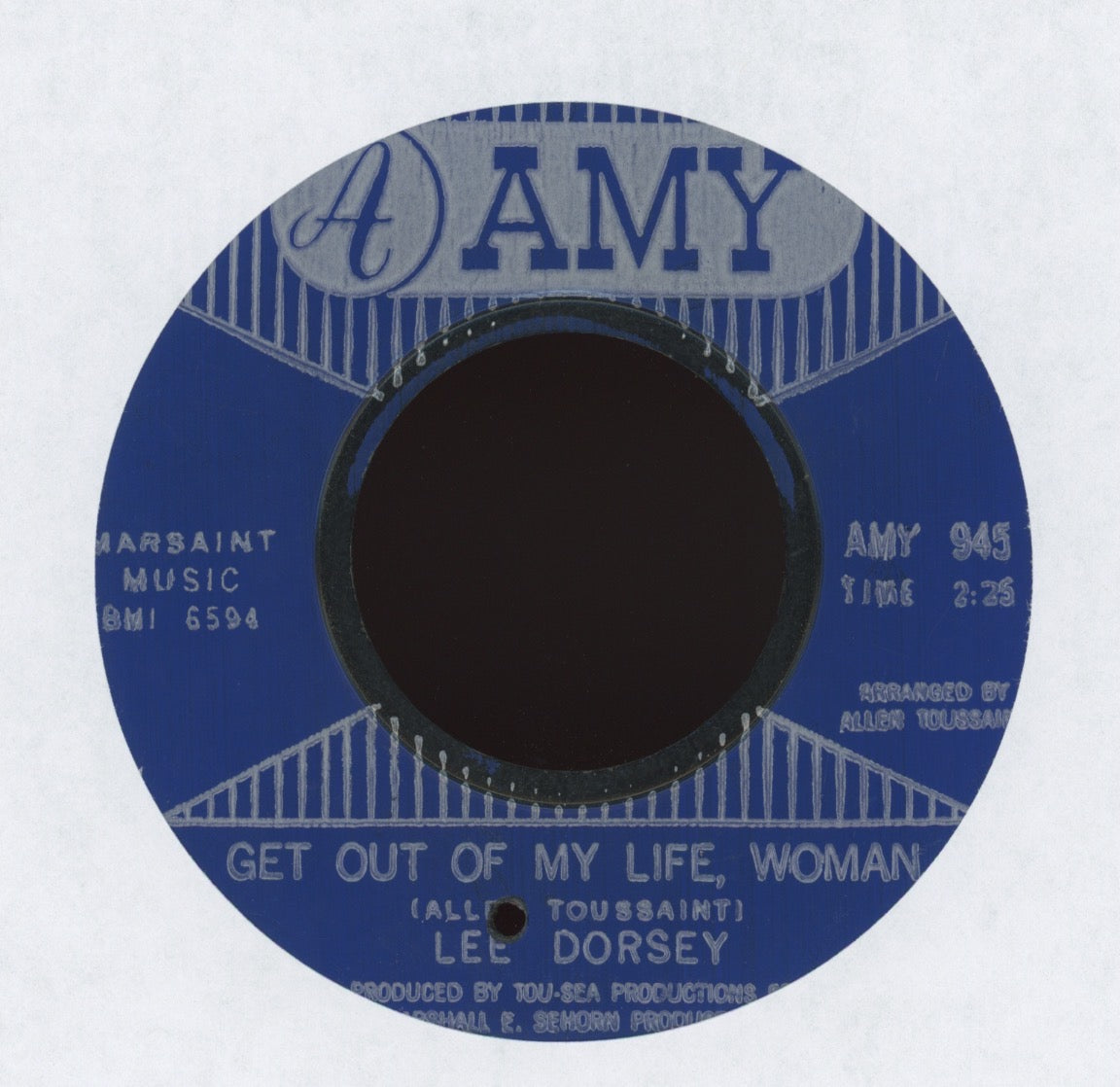 Lee Dorsey - Get Out Of My Life, Woman on Amy Funk 45 Breaks