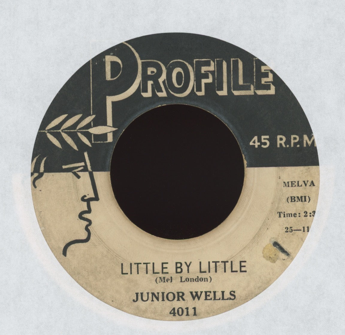 Junior Wells - Little By Little on Profile R&B 45