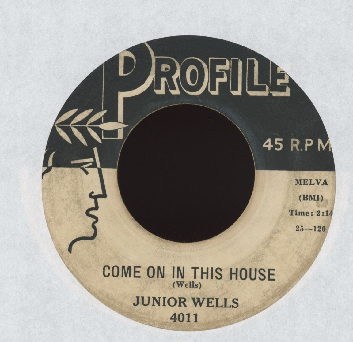 Junior Wells - Little By Little on Profile R&B 45