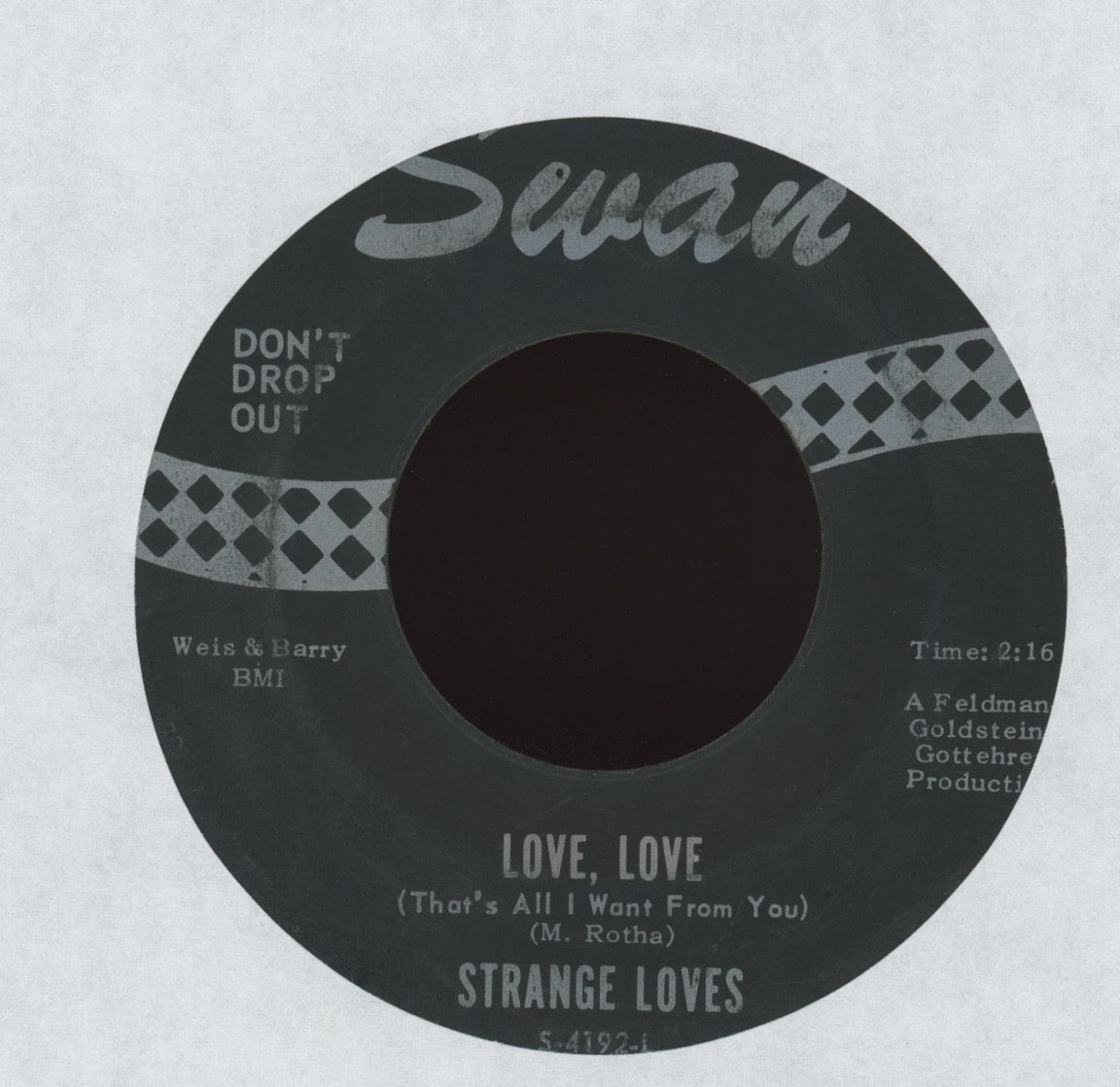 The Strangeloves - I'm On Fire on Swan Rockabilly 45