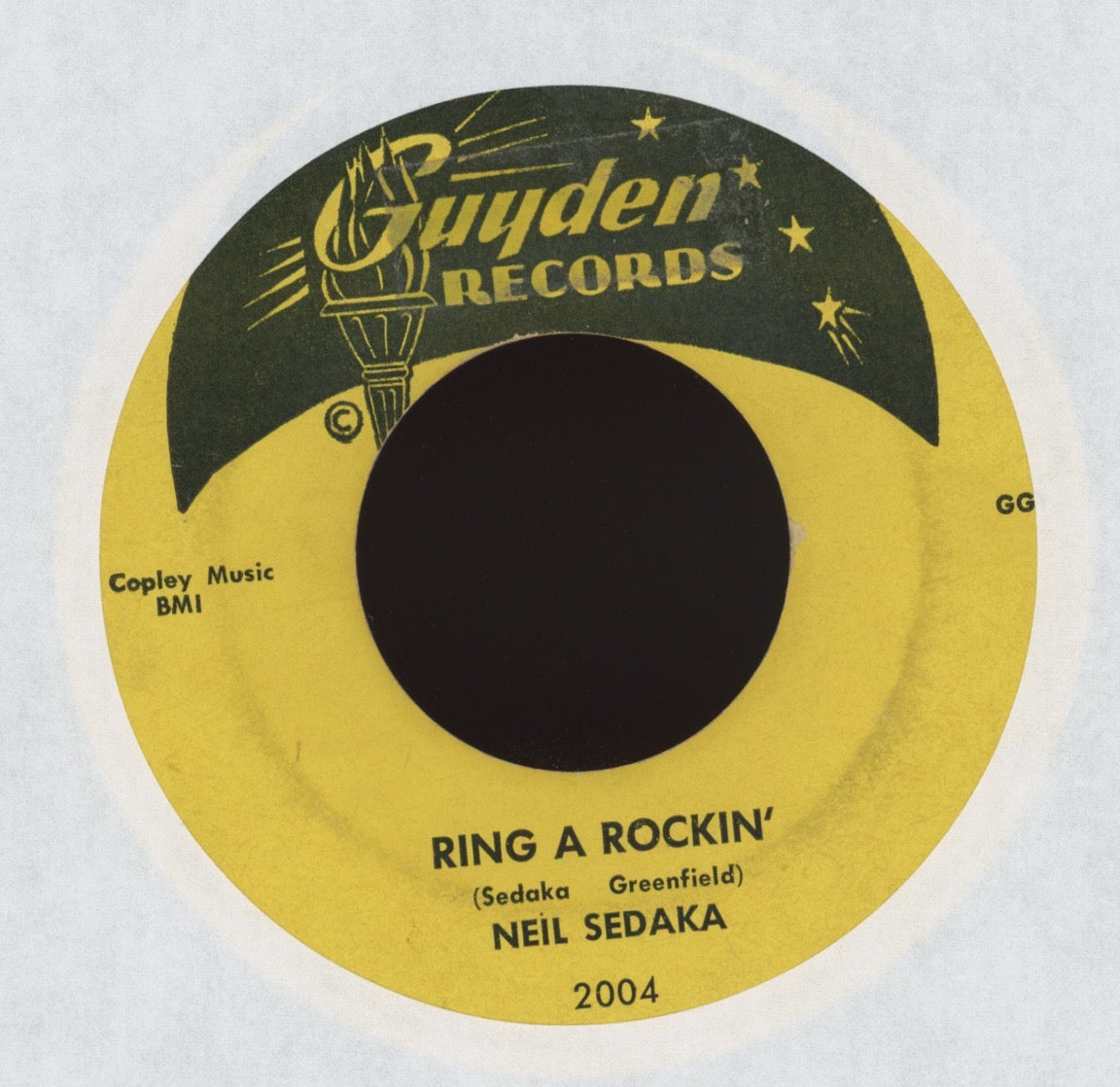 Neil Sedaka - Ring A Rockin' on Guyden Teen Rockabilly 45