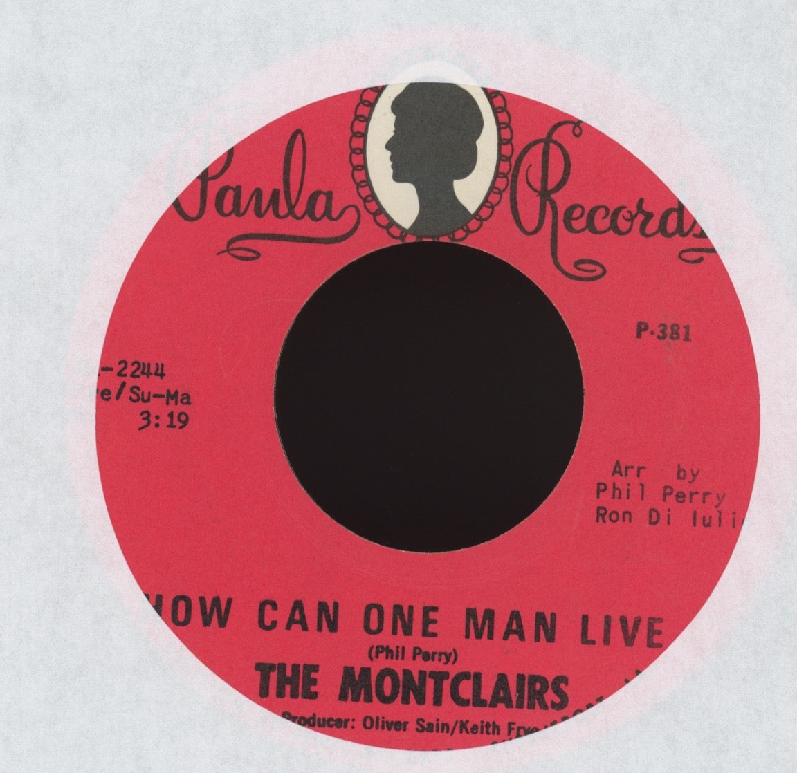 The Montclairs - Make Up For Lost Time on Paula Sweet Soul 45