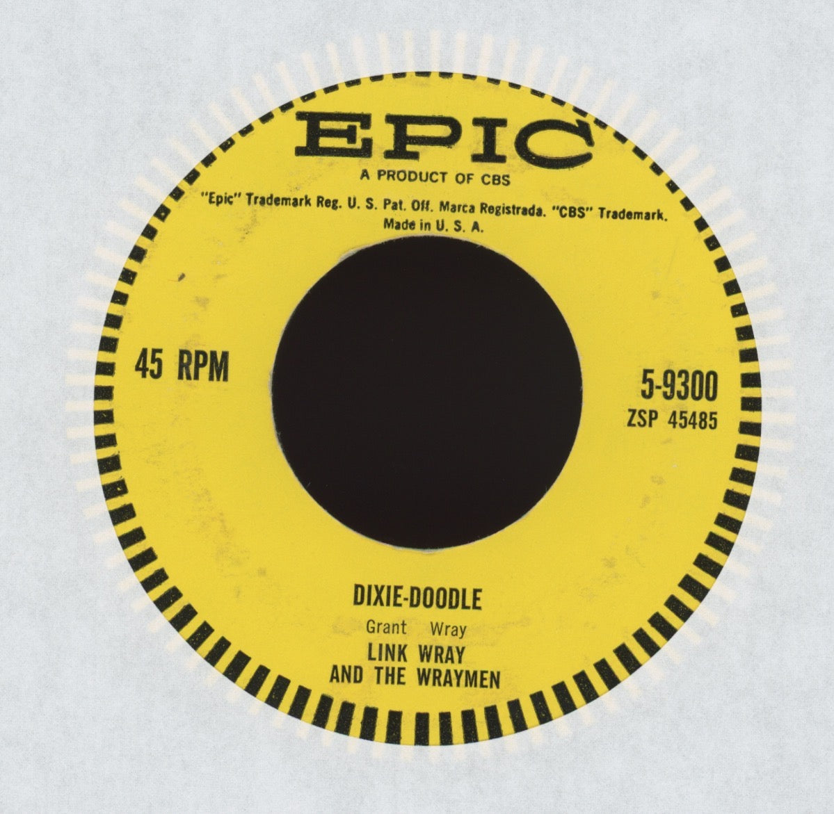 Link Wray And His Ray Men - Raw-Hide on Epic Rockabilly 45