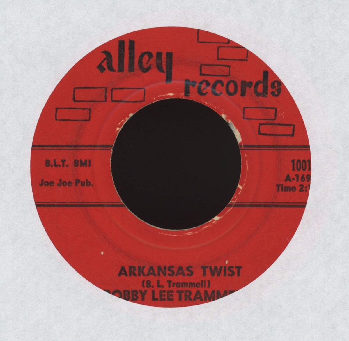 Bobby Lee Trammell - Arkansas Twist on Alley Rockabilly 45