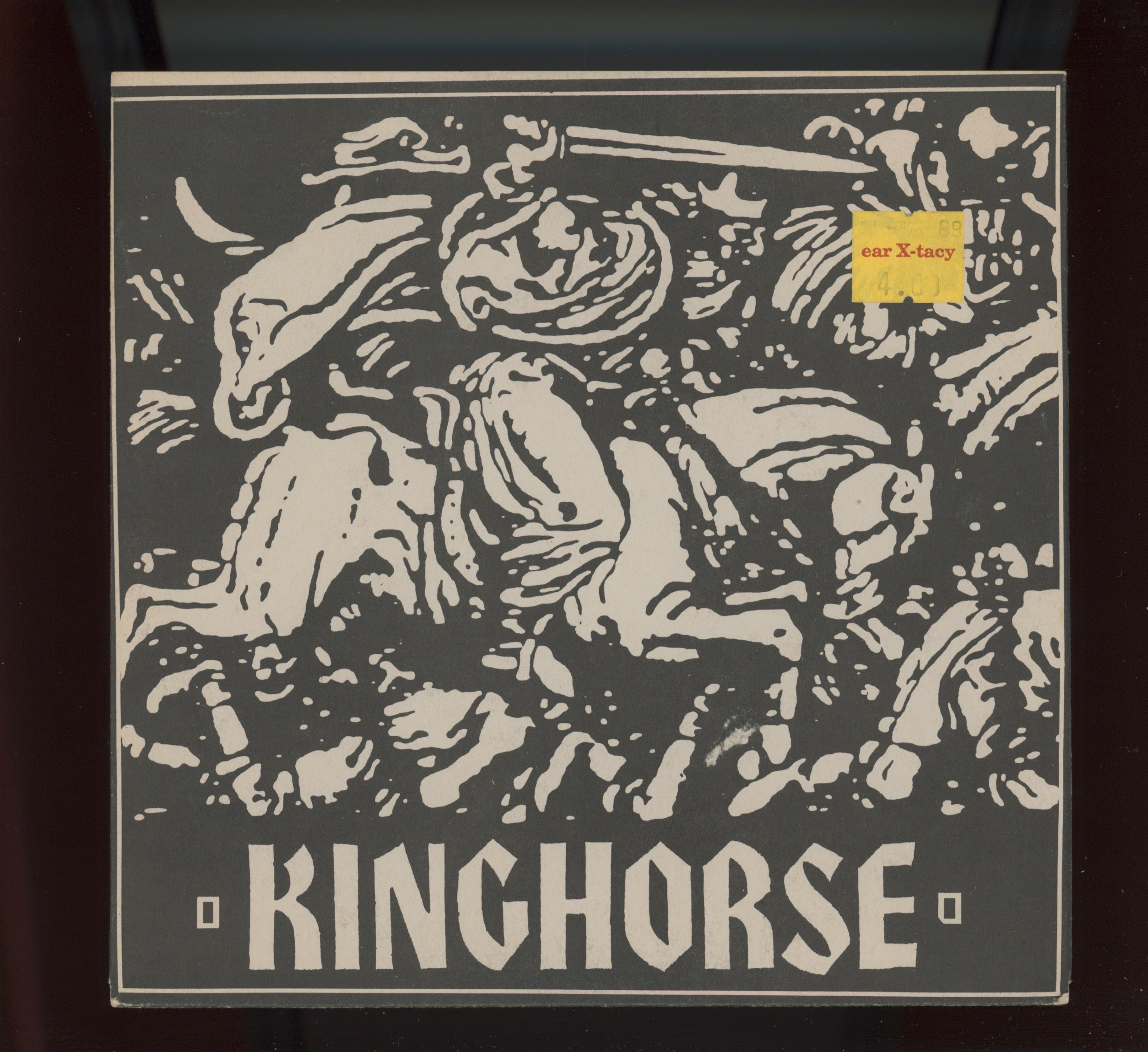 Kinghorse - Brother Doubt / Freeze on Self Destruct Single Sided Metal 7"  With Picture Sleeve