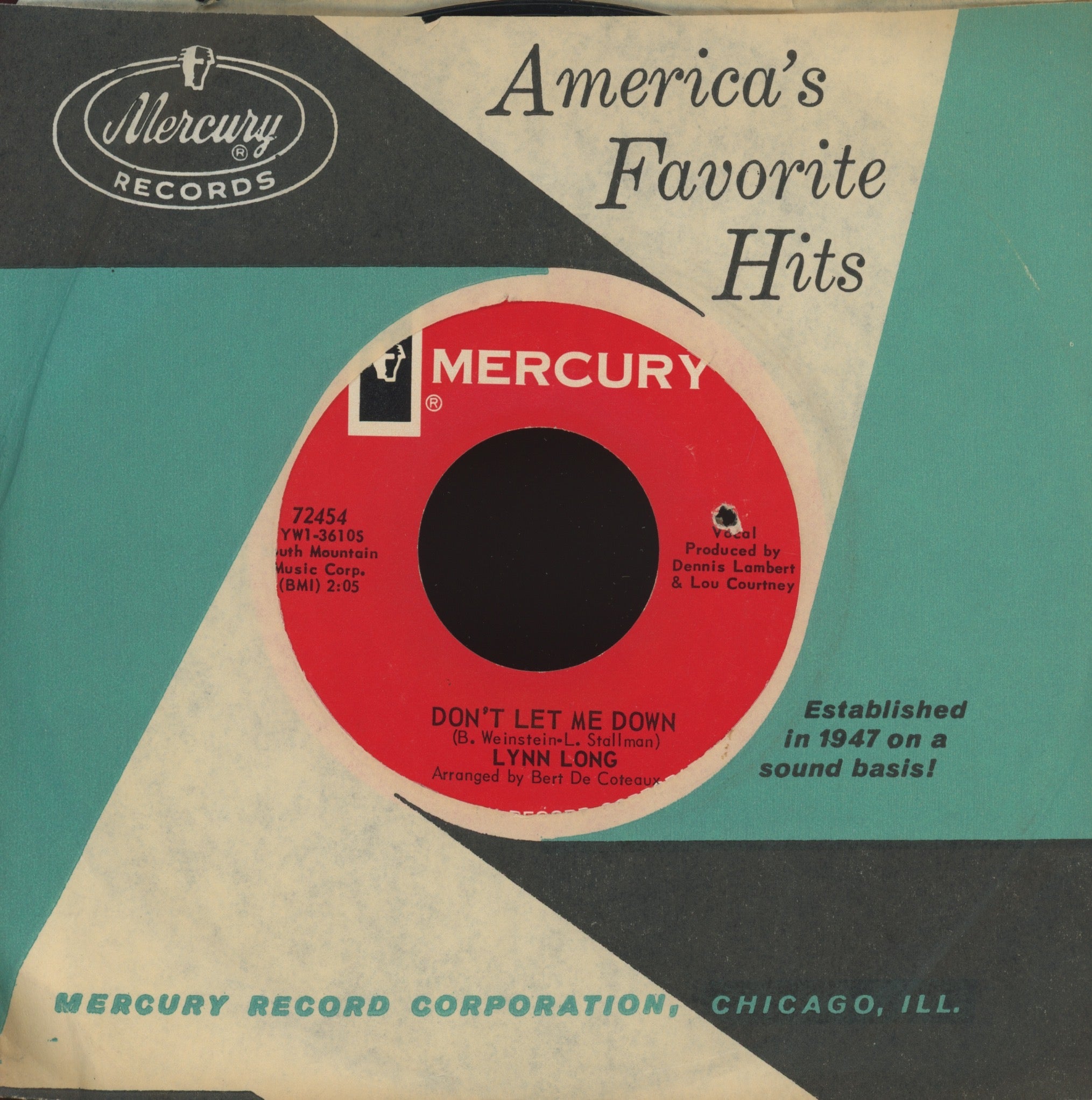 Lynn Long - Do I Baby on Mercury Northern Soul 45