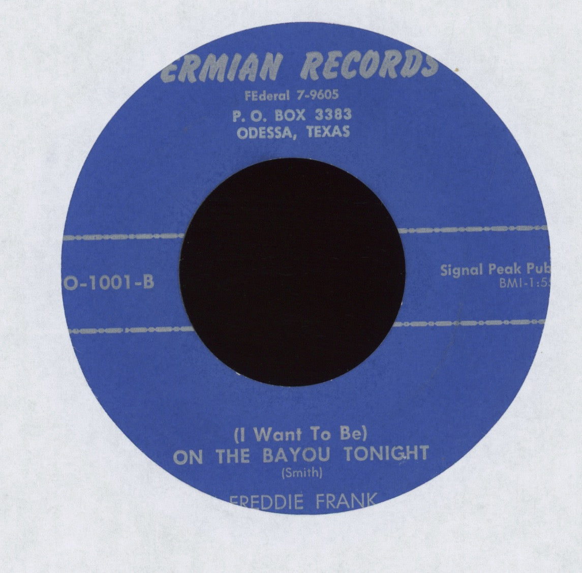 Freddie Frank - This Old Rig on Permian Country Bop 45