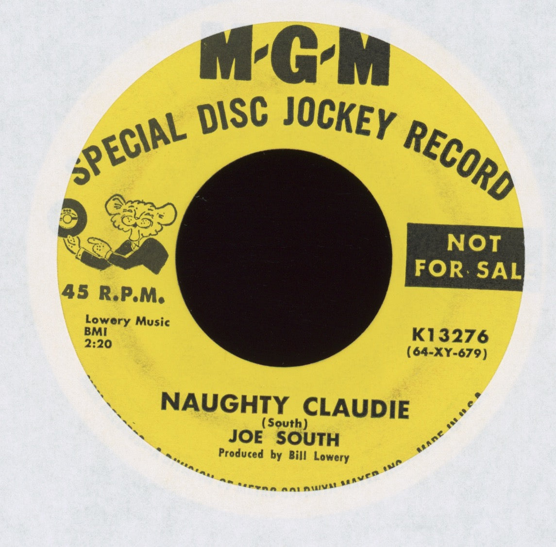 Joe South - Little Queenie on MGM Promo Rockabilly 45