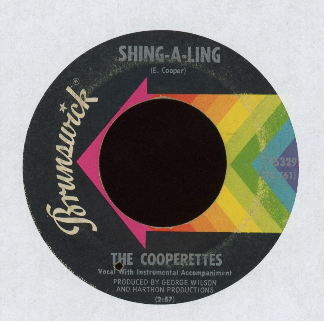 The Cooperettes - Shing-A-Ling on Brunswick Northern Soul 45