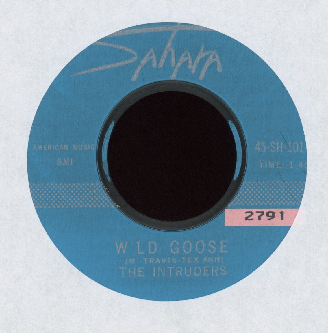 The Intruders - Wild Goose on Sahara Surf 45