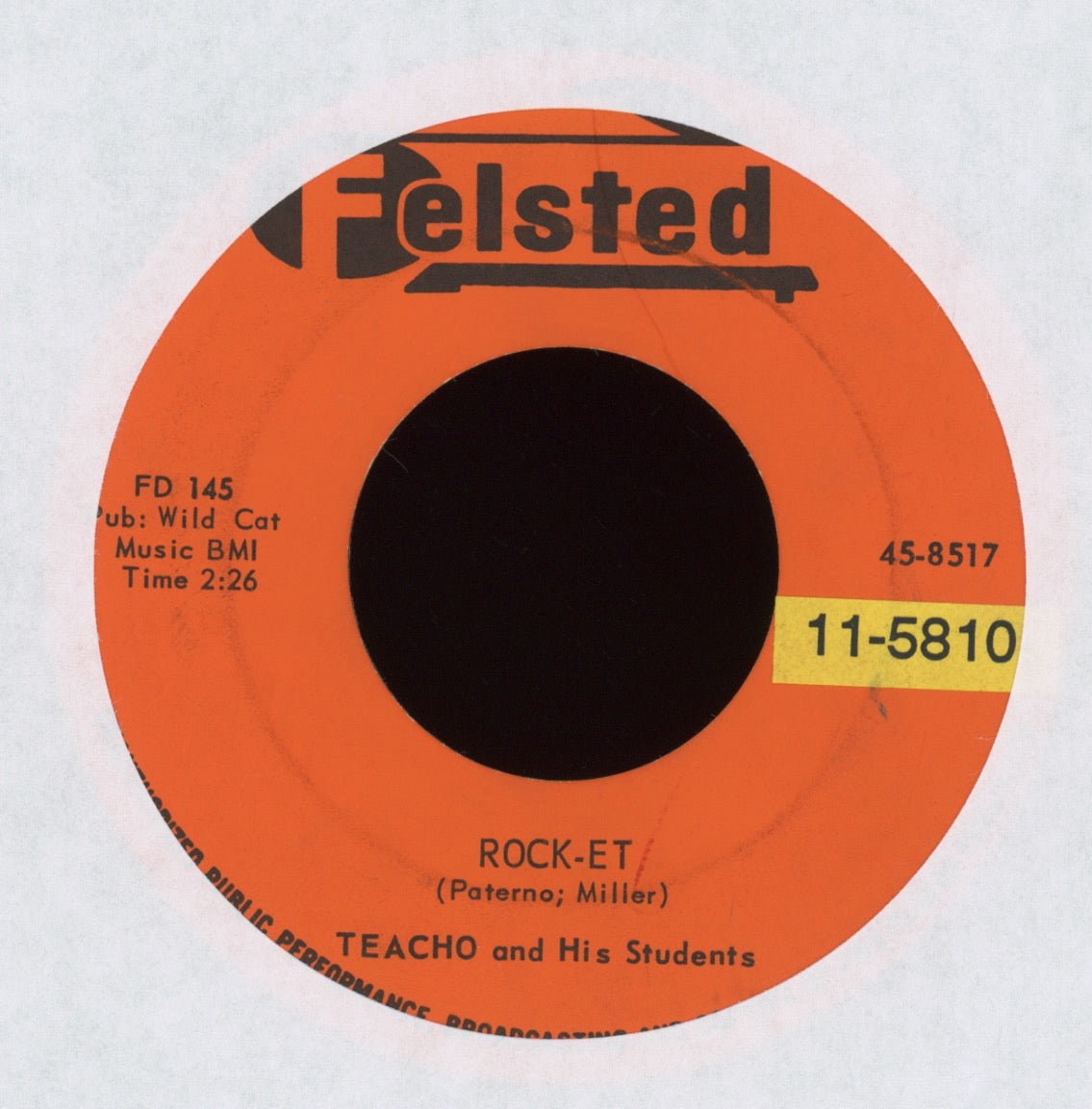 Teacho And His Students - Rock-et Instro Rocker 45