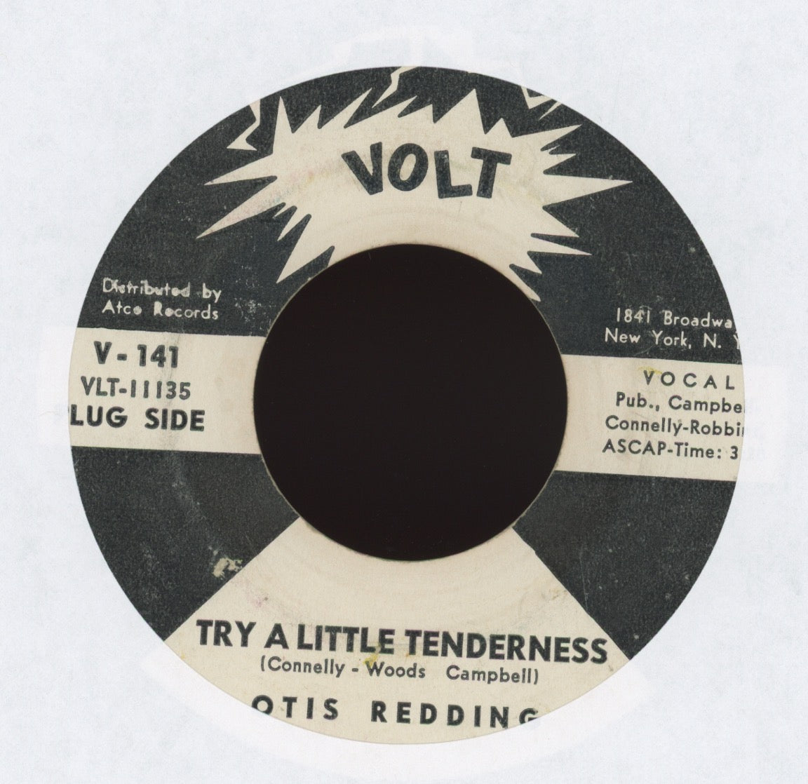 Otis Redding - Try a Little Tenderness on Volt Promo Deep Soul 45