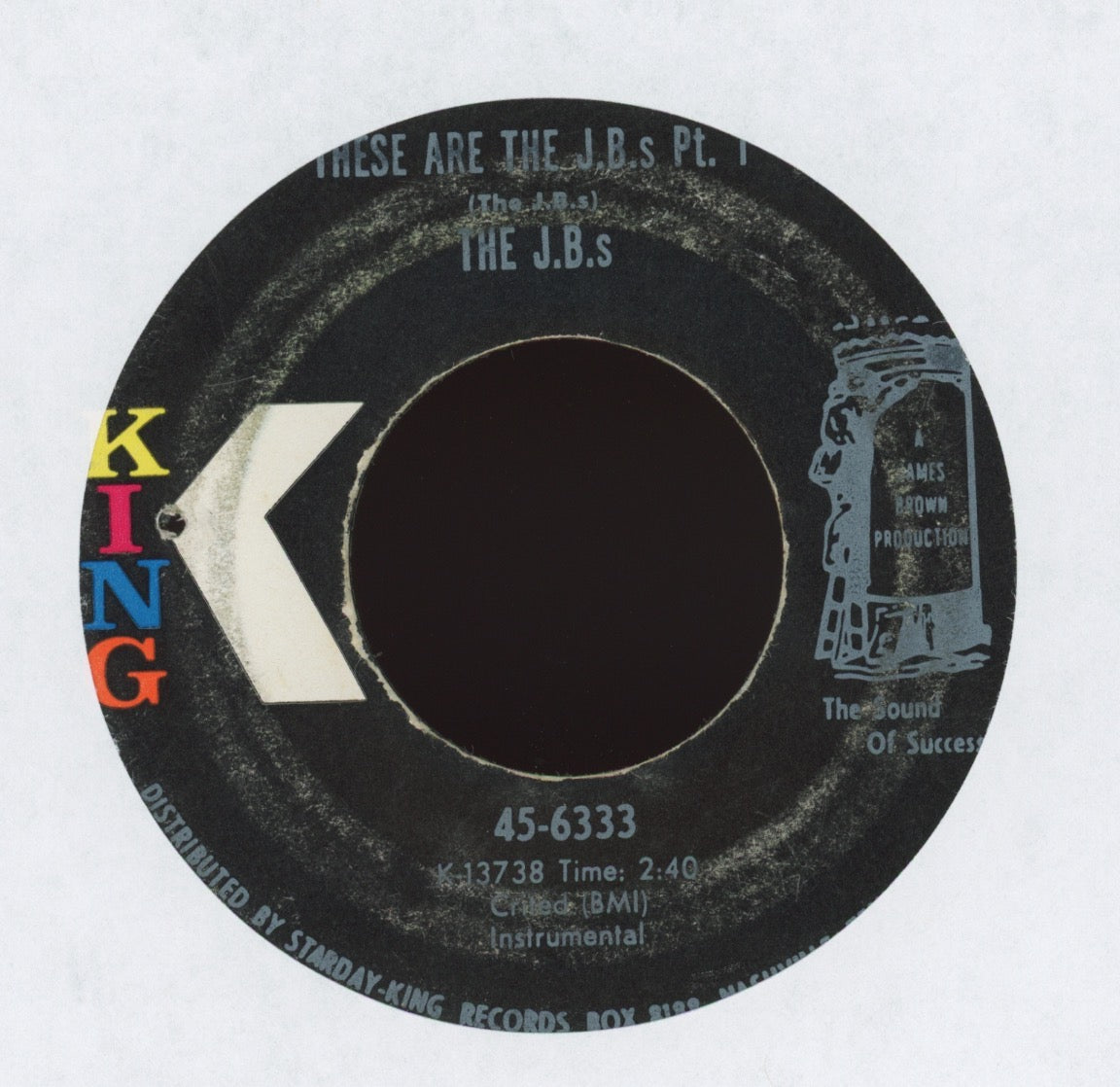 The J.B.'s - These Are The J.B.s on King Funk 45