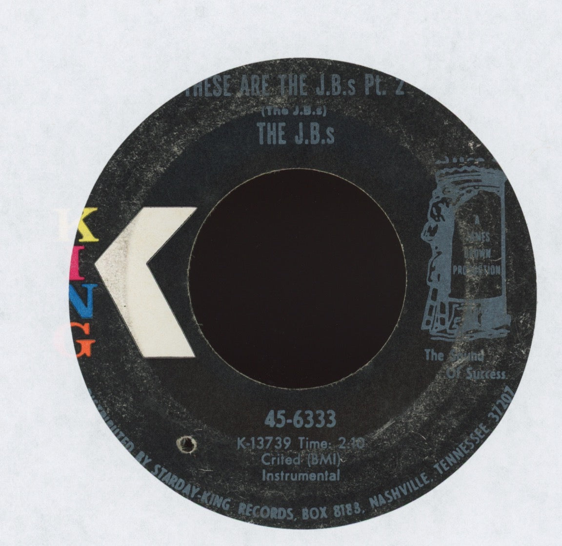 The J.B.'s - These Are The J.B.s on King Funk 45