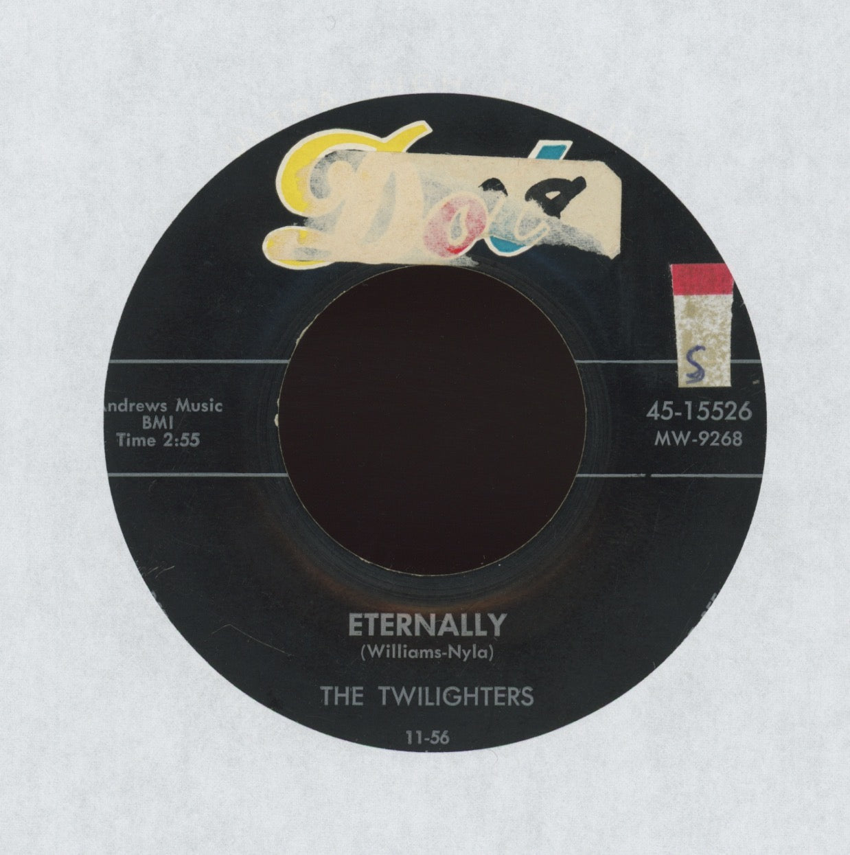 The Twilighters - Eternally on Dot R&B Doo Wop 45