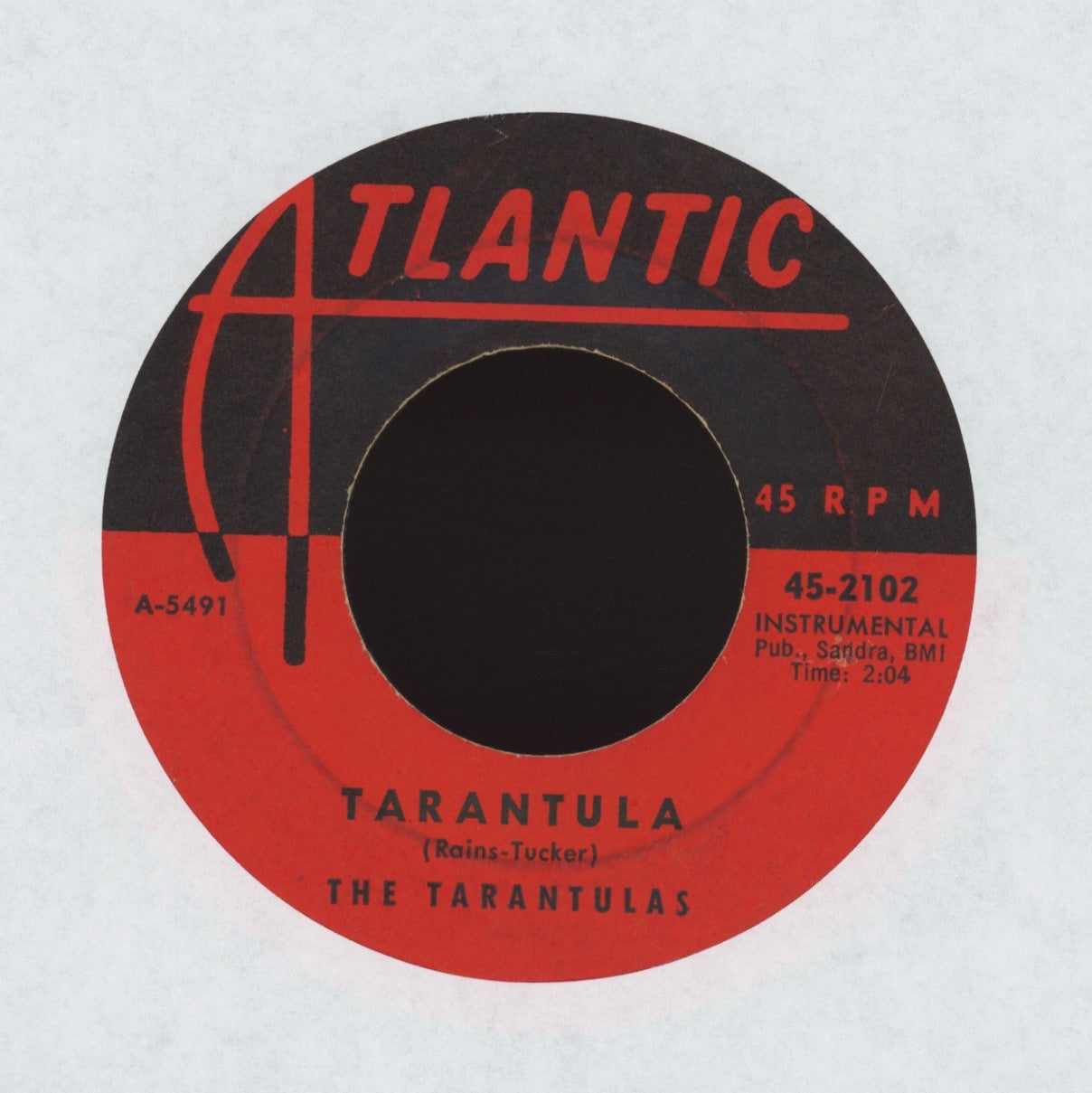 The Tarantulas - Tarantula / Black Widow on Atlantic Instro Surf 45