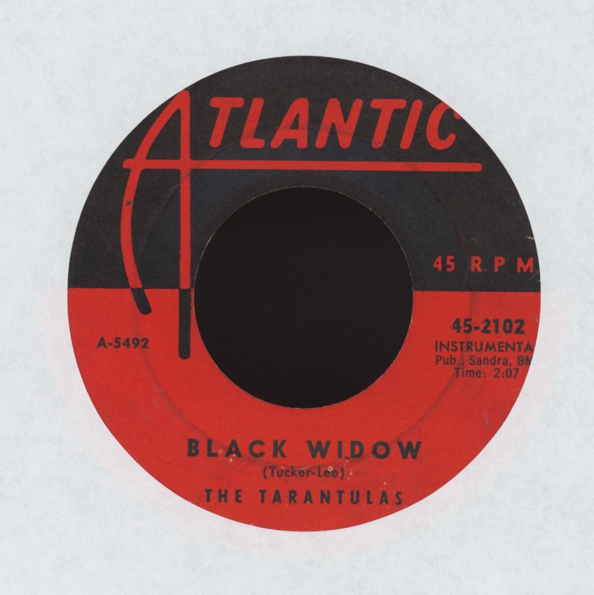 The Tarantulas - Tarantula / Black Widow on Atlantic Instro Surf 45