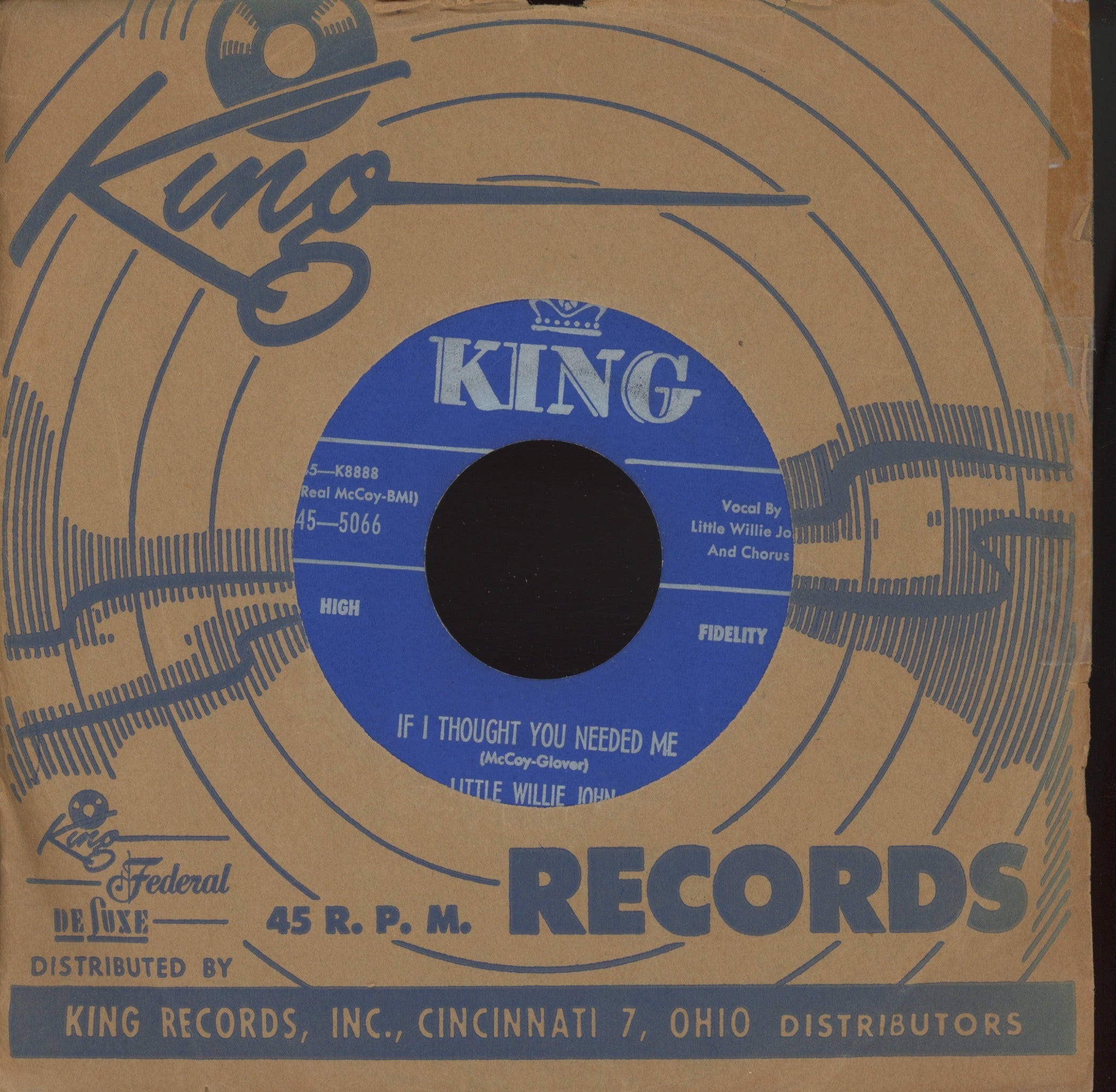 Little Willie John - Young Girl on King New Breed R&B 45