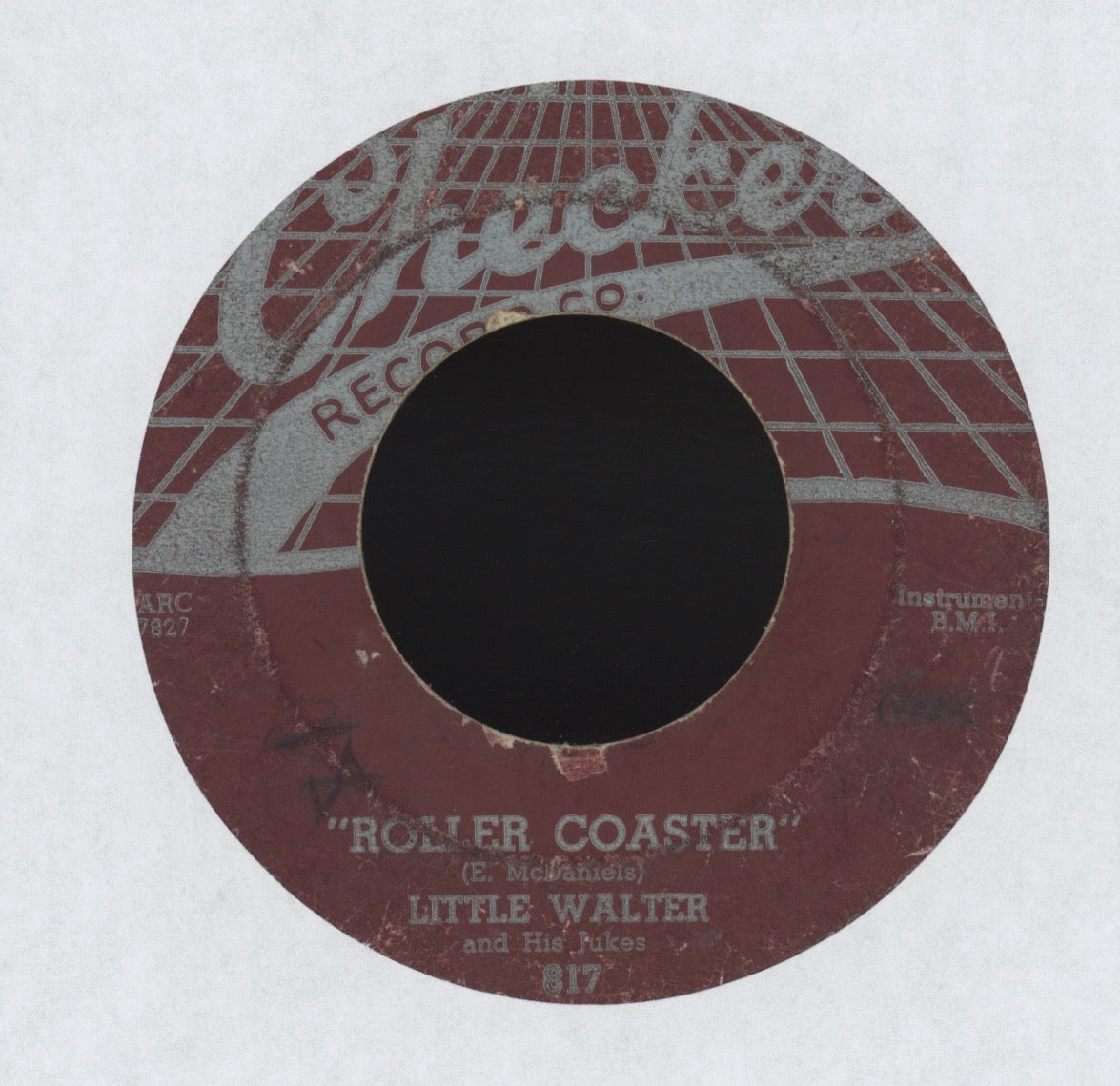 Little Walter & His Jukes -I Got To Go on Checker R&B Blues 45