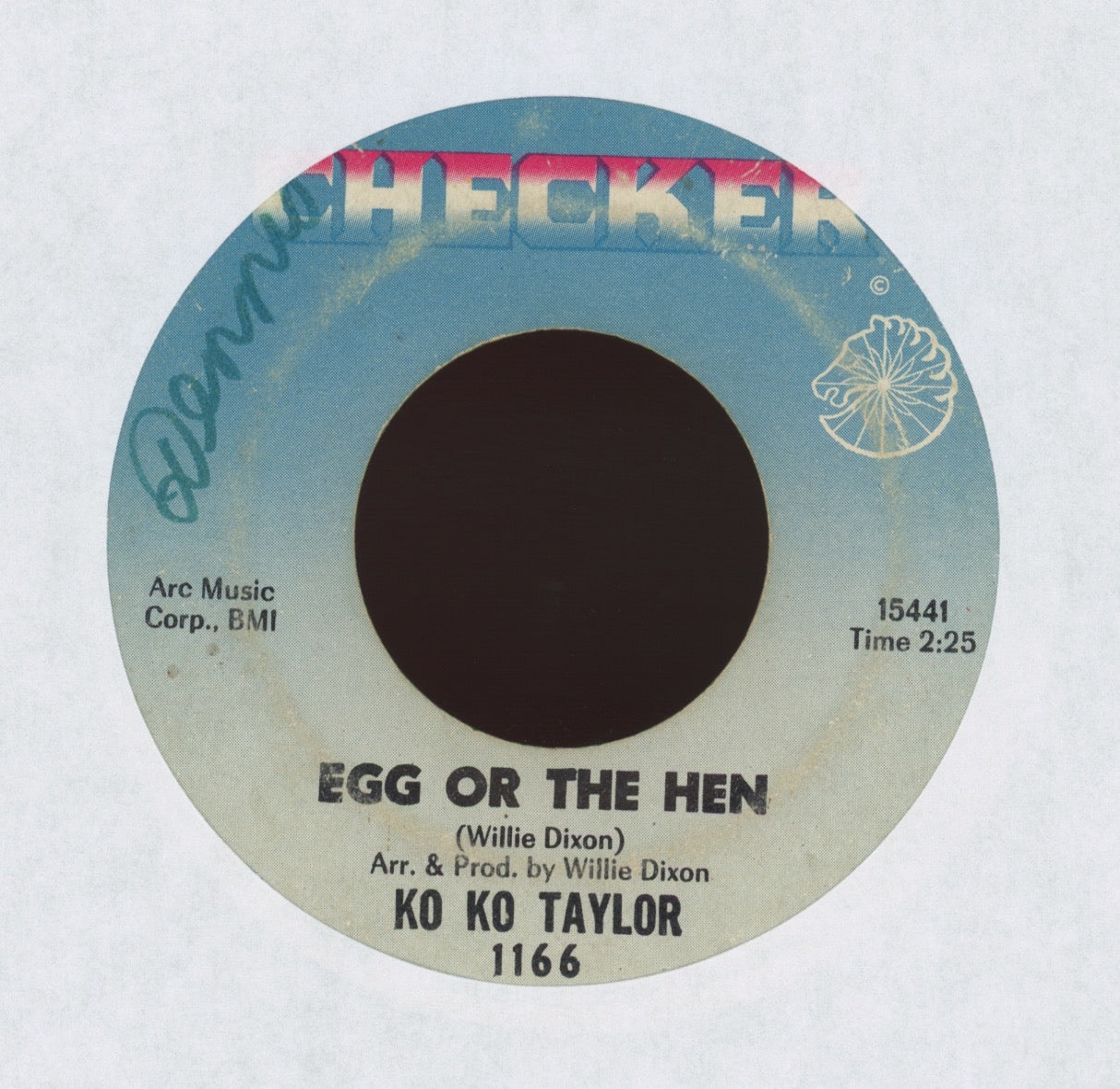 Koko Taylor - Egg Or The Hen on Checker R&B 45