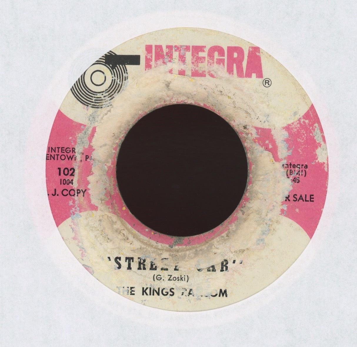 The Kings Ransom - Shadows Of Dawn on Integra Garage Psych 45