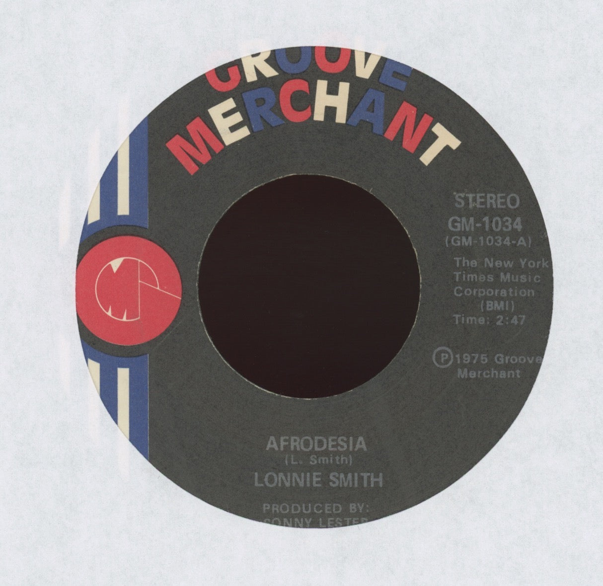 Lonnie Smith - Afrodesia on Groove Merchant Jazz Funk 45