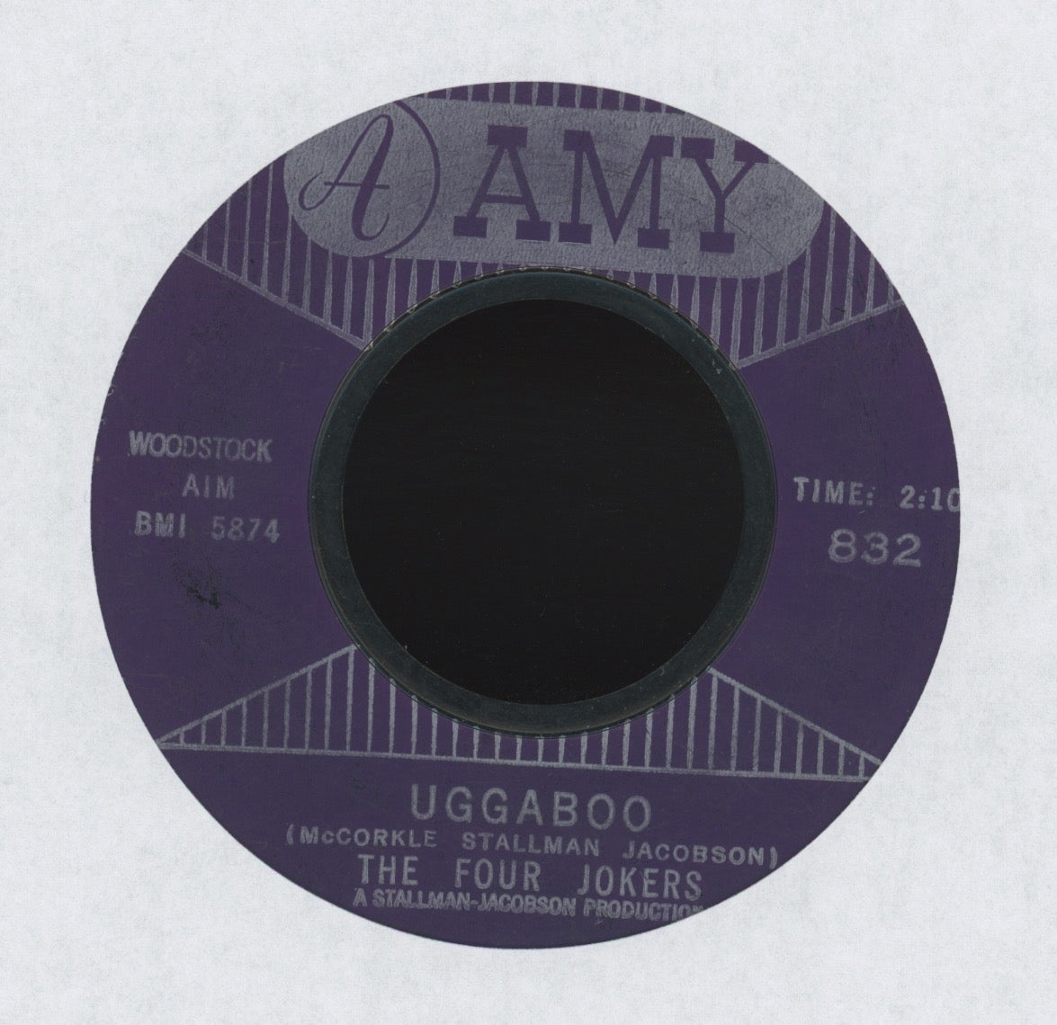 The Four Jokers - Uggaboo on Amy R&B Doo Wop 45
