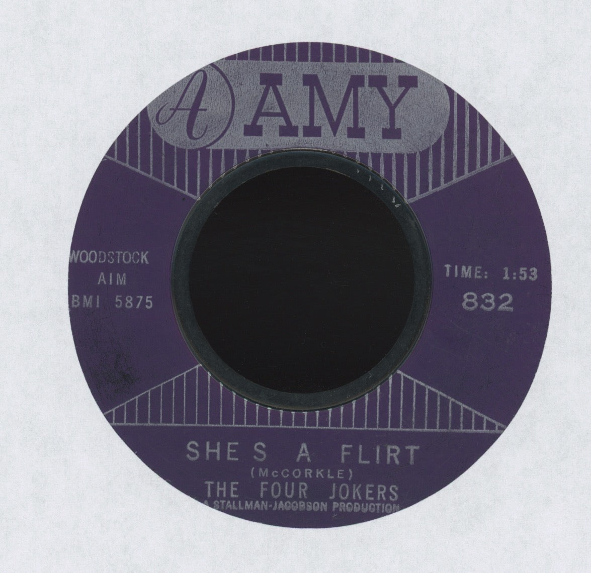 The Four Jokers - Uggaboo on Amy R&B Doo Wop 45