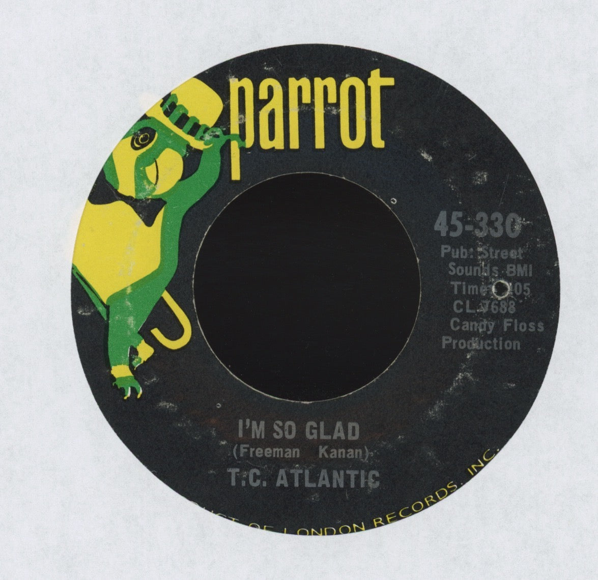 T.C. Atlantic - Twenty Years Ago (In Speedy's Kitchen) Rock 45