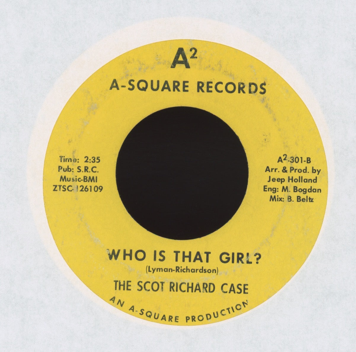 SRC - I'm So Glad on A Square Garage Psych 45
