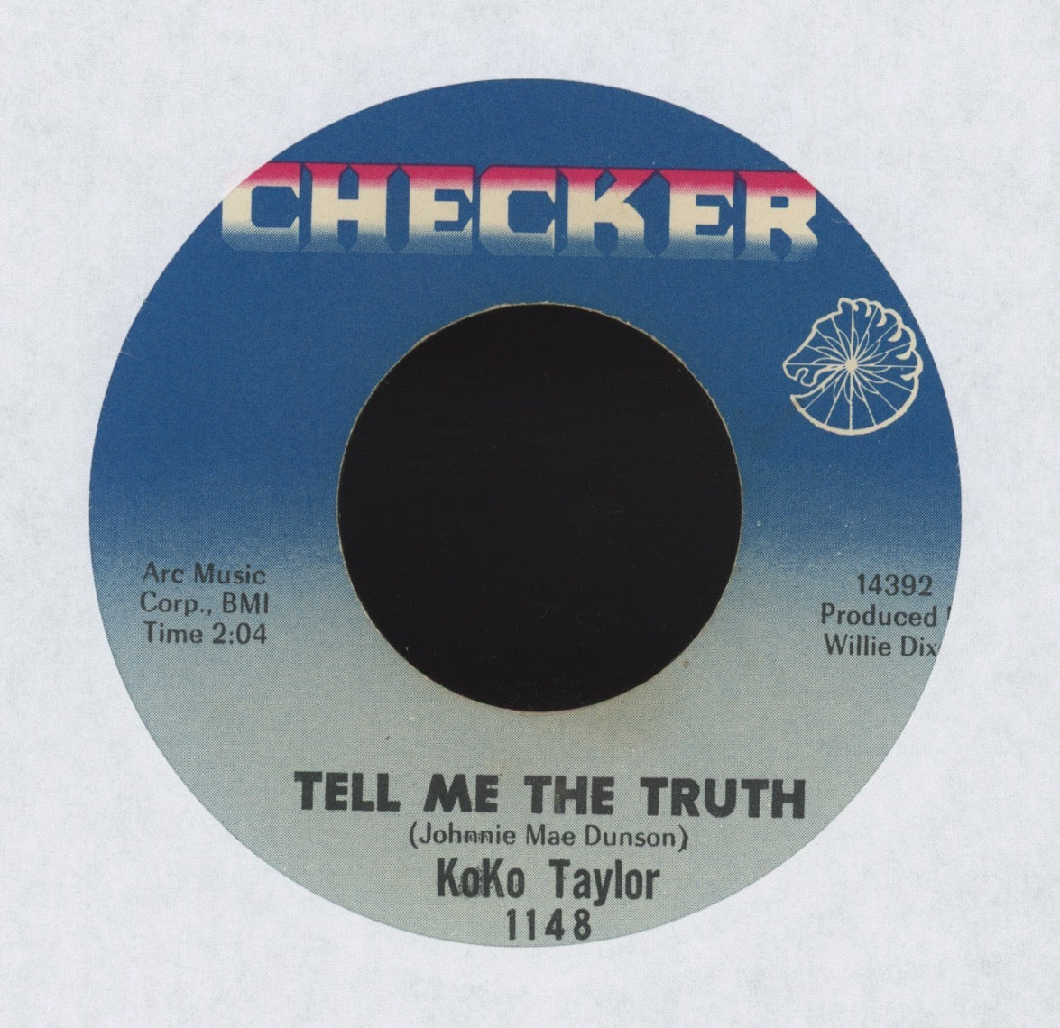Koko Taylor - Good Advice / Tell Me The Truth on Checker R&B 45