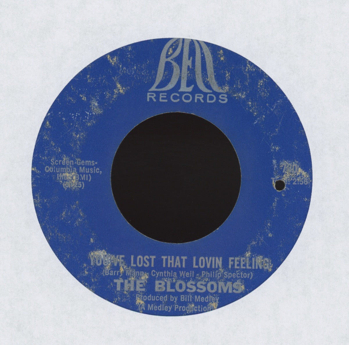 The Blossoms - You've Lost That Lovin Feeling on Bell Northern Soul 45