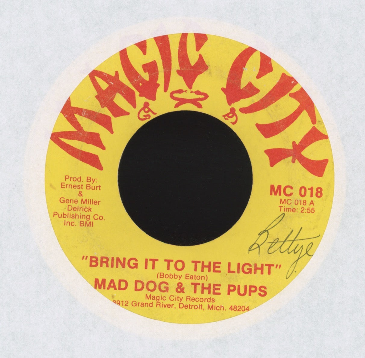 Mad Dog & The Pups - Funkey Monkey on Magic City Funk 45