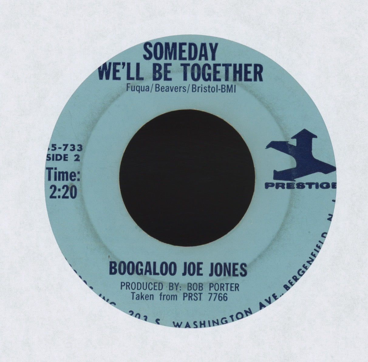 Ivan 'Boogaloo' Joe Jones - Right On on Prestige Jazz Funk 45