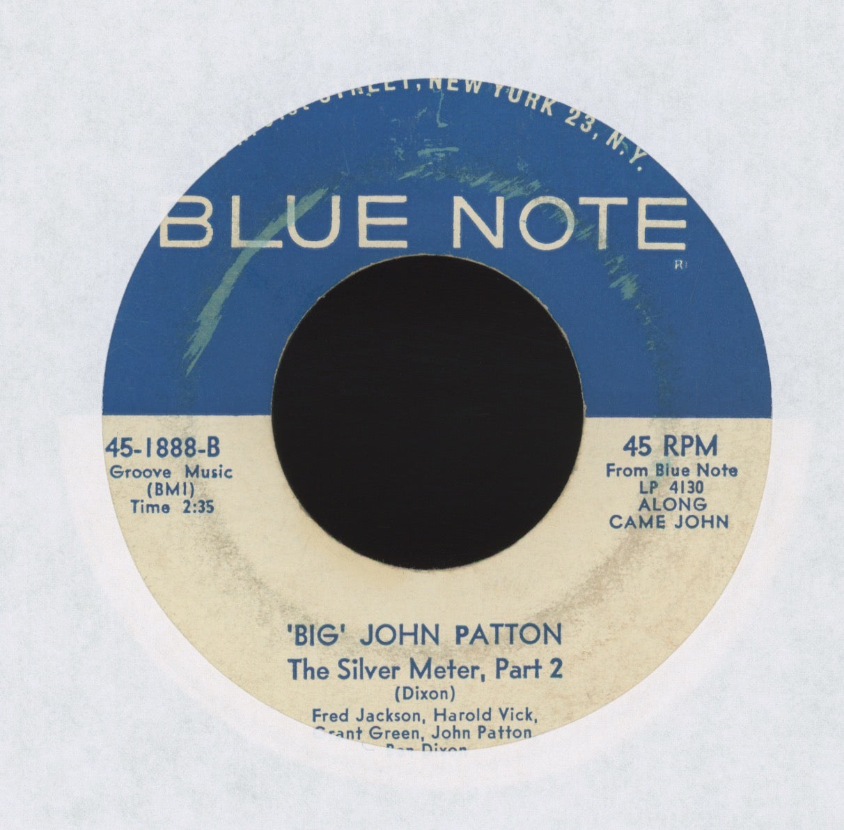 John Patton - The Silver Meter on Blue Note Soul Jazz 45