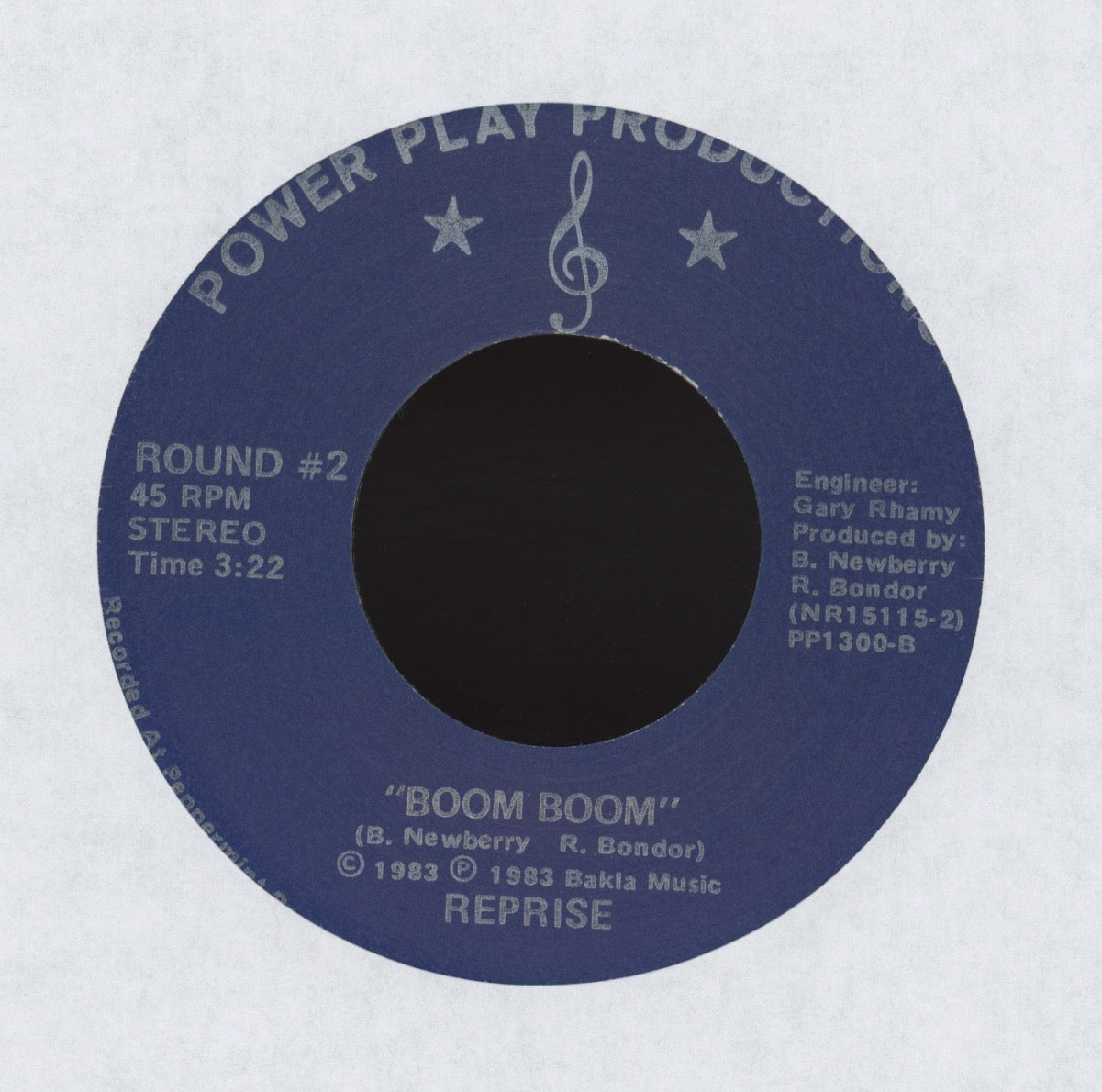 Newberry - Boom Boom on Power Play Modern Soul 45