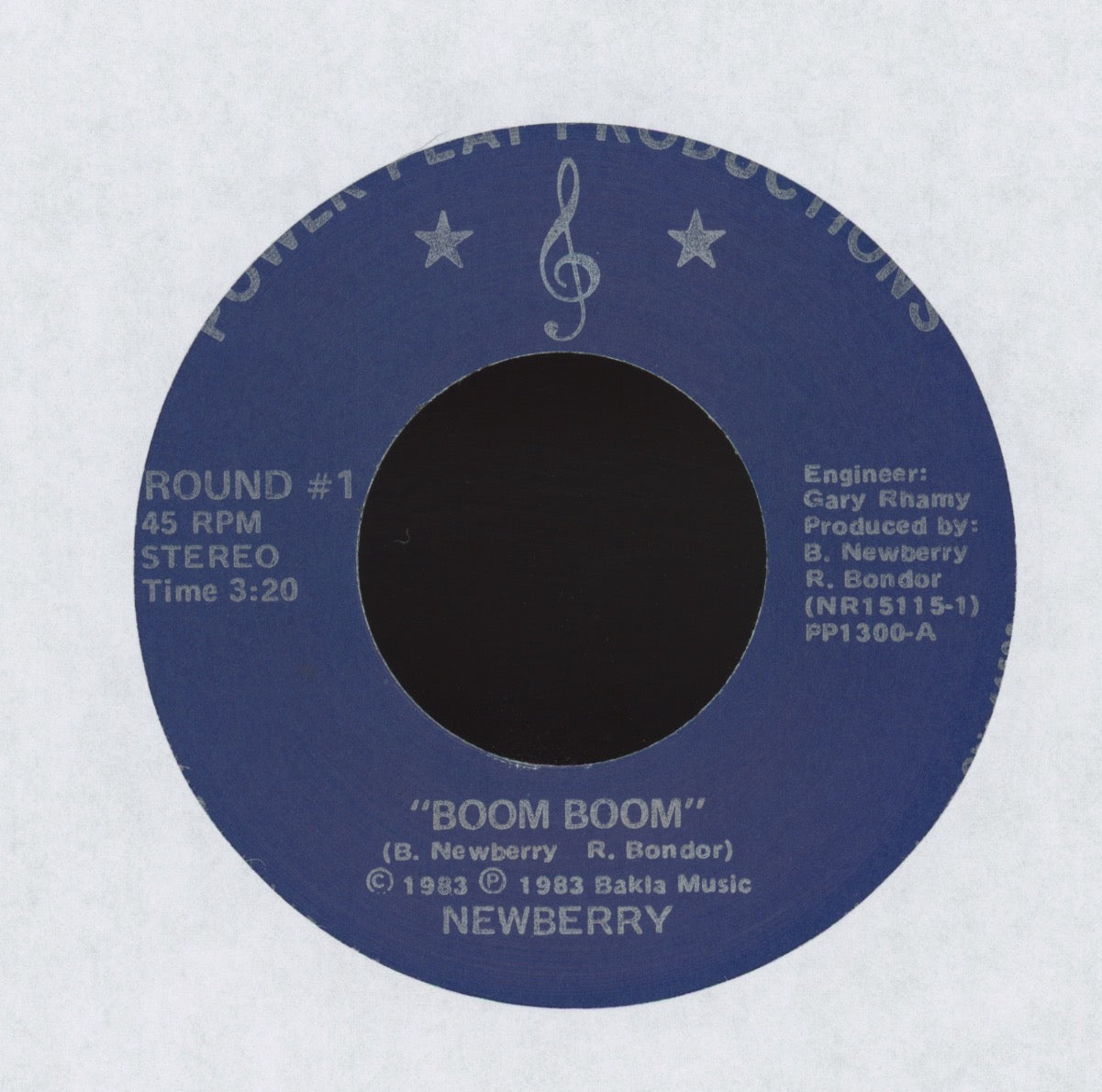 Newberry - Boom Boom on Power Play Modern Soul 45