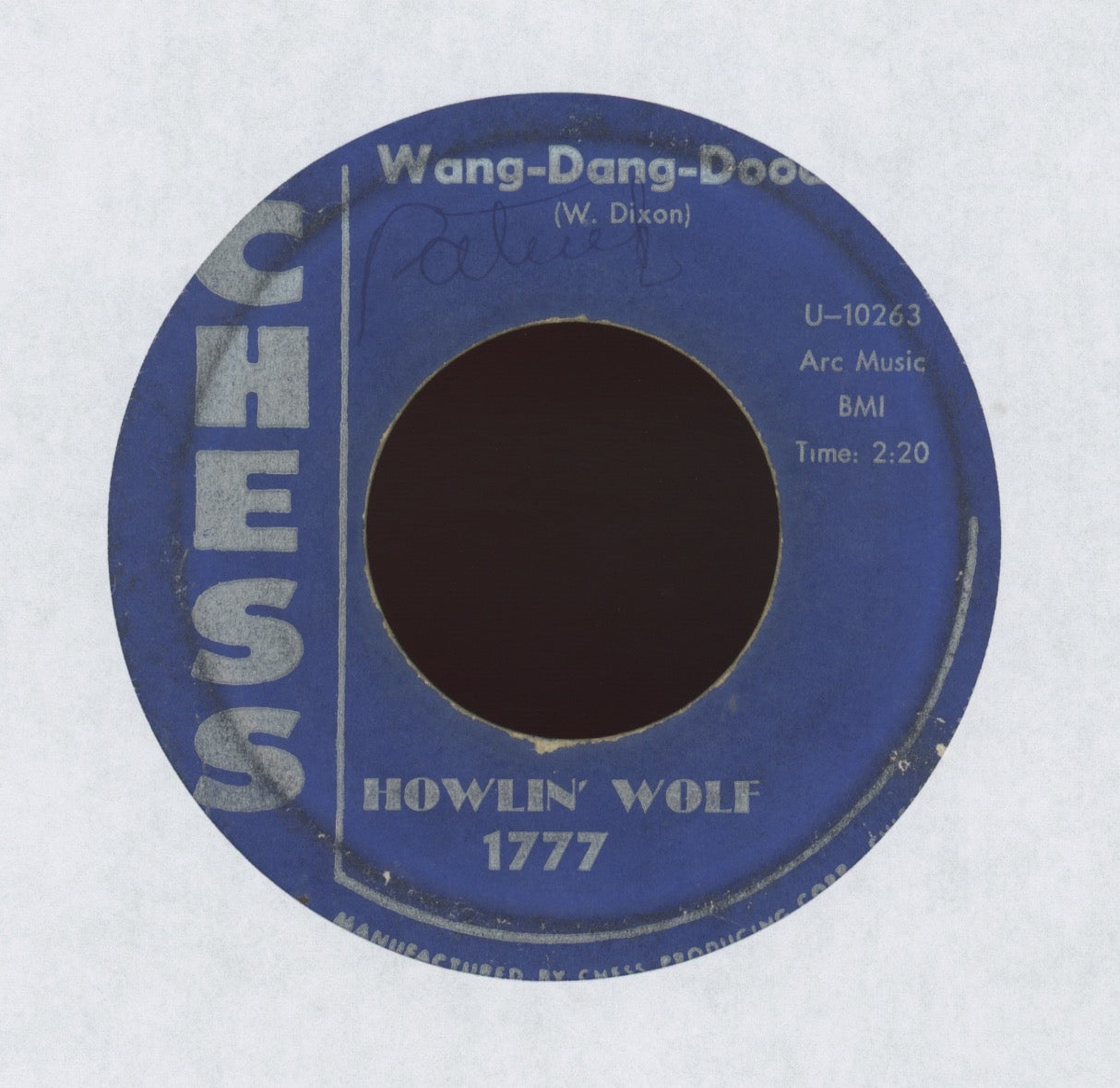 Howlin' Wolf - Wang-Dang-Doodle on Chess R&B 45
