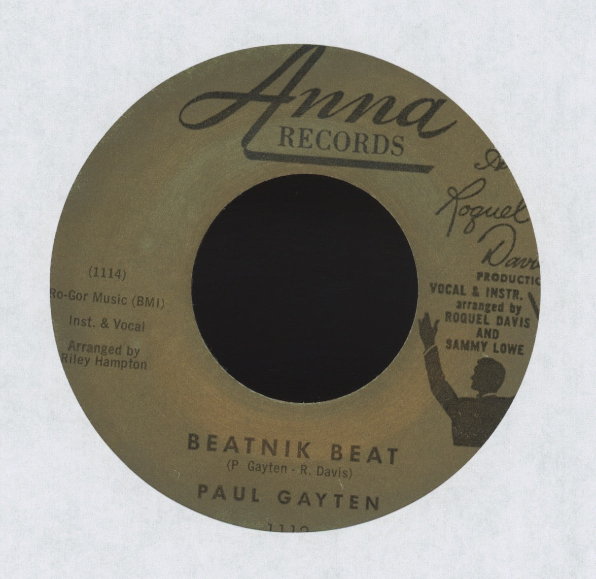 Paul Gayten - Beatnik Beat on Anna R&B 45